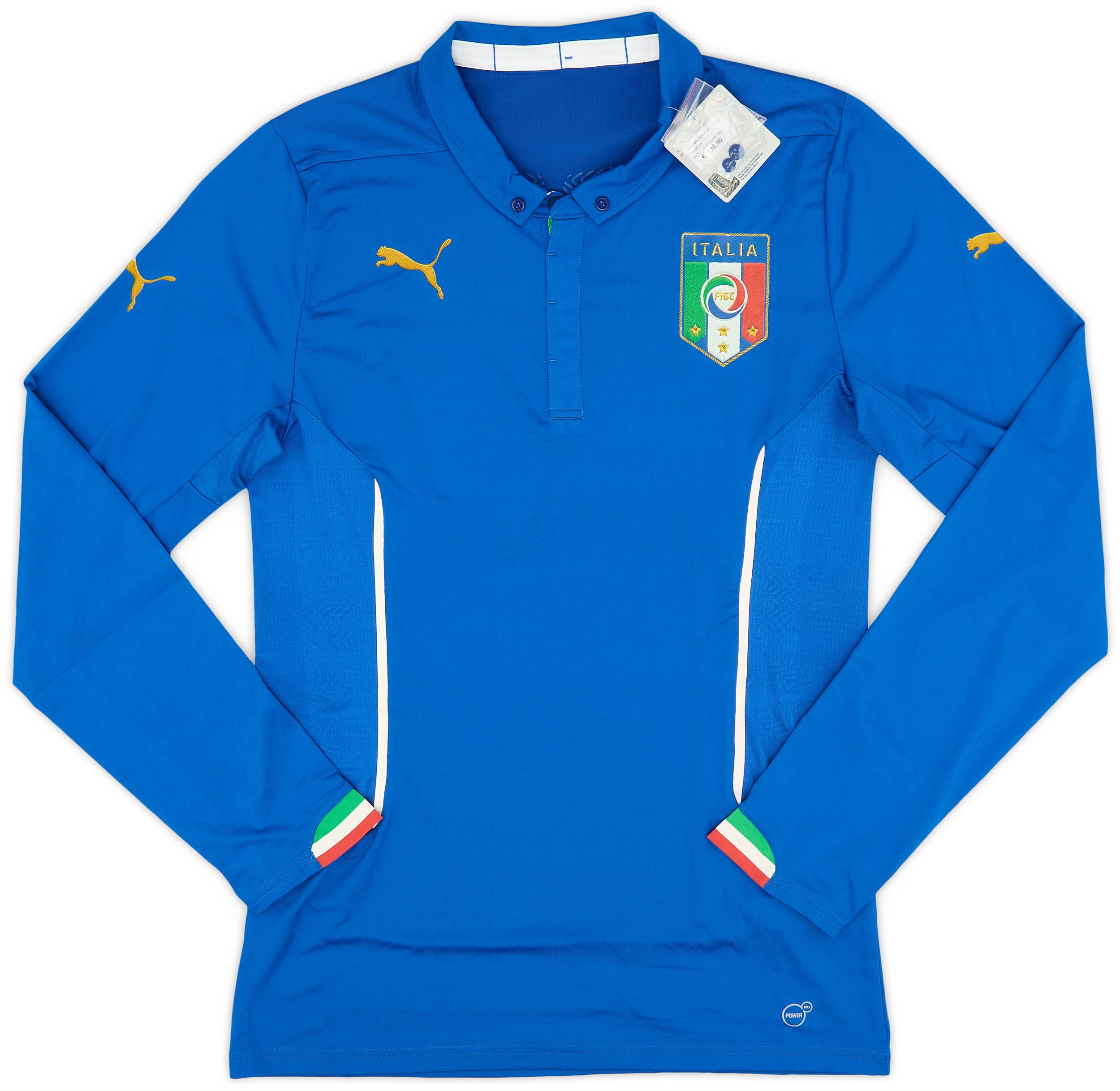 2014-15 Italy Player Issue Away L/S Shirt (XXL)