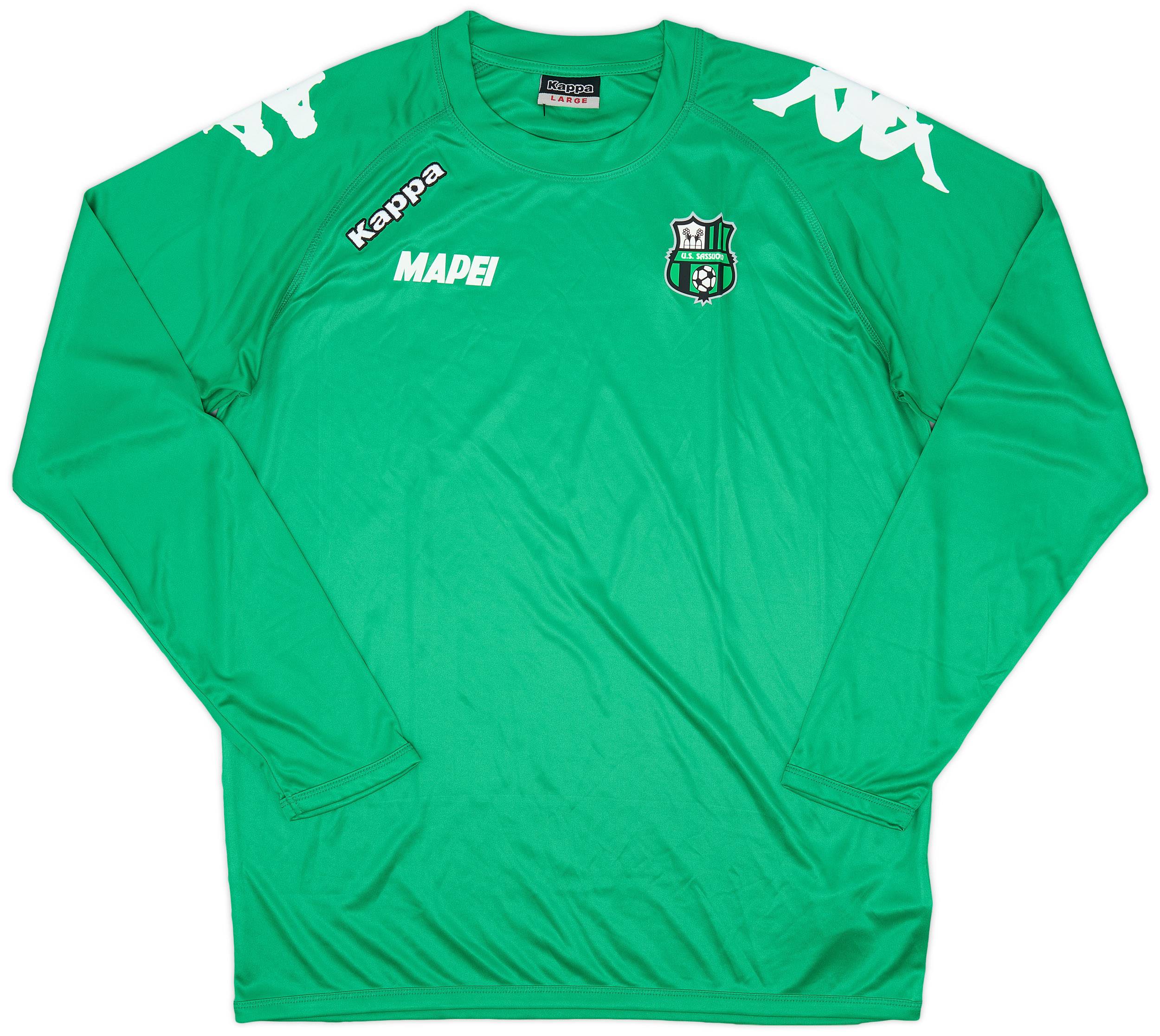 2015-16 Sassuolo Kappa Training L/S Shirt - 10/10 - (L)