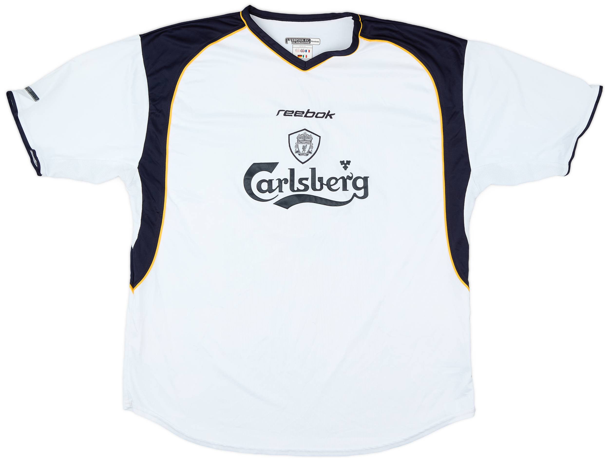2001-03 Liverpool Away Shirt #4 - 6/10 - (XL)