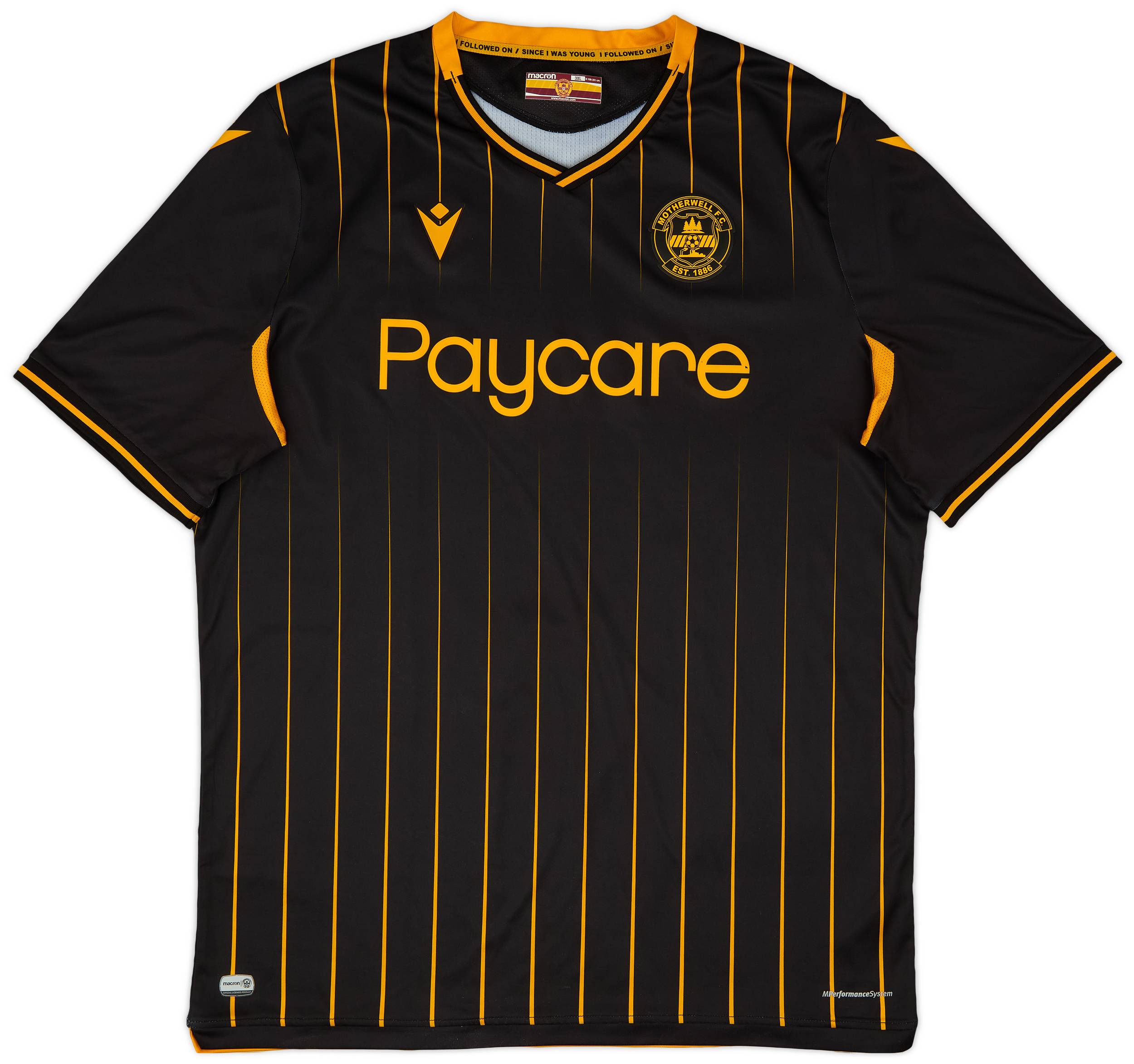 2021-22 Motherwell Away Shirt - 8/10 - (3XL)
