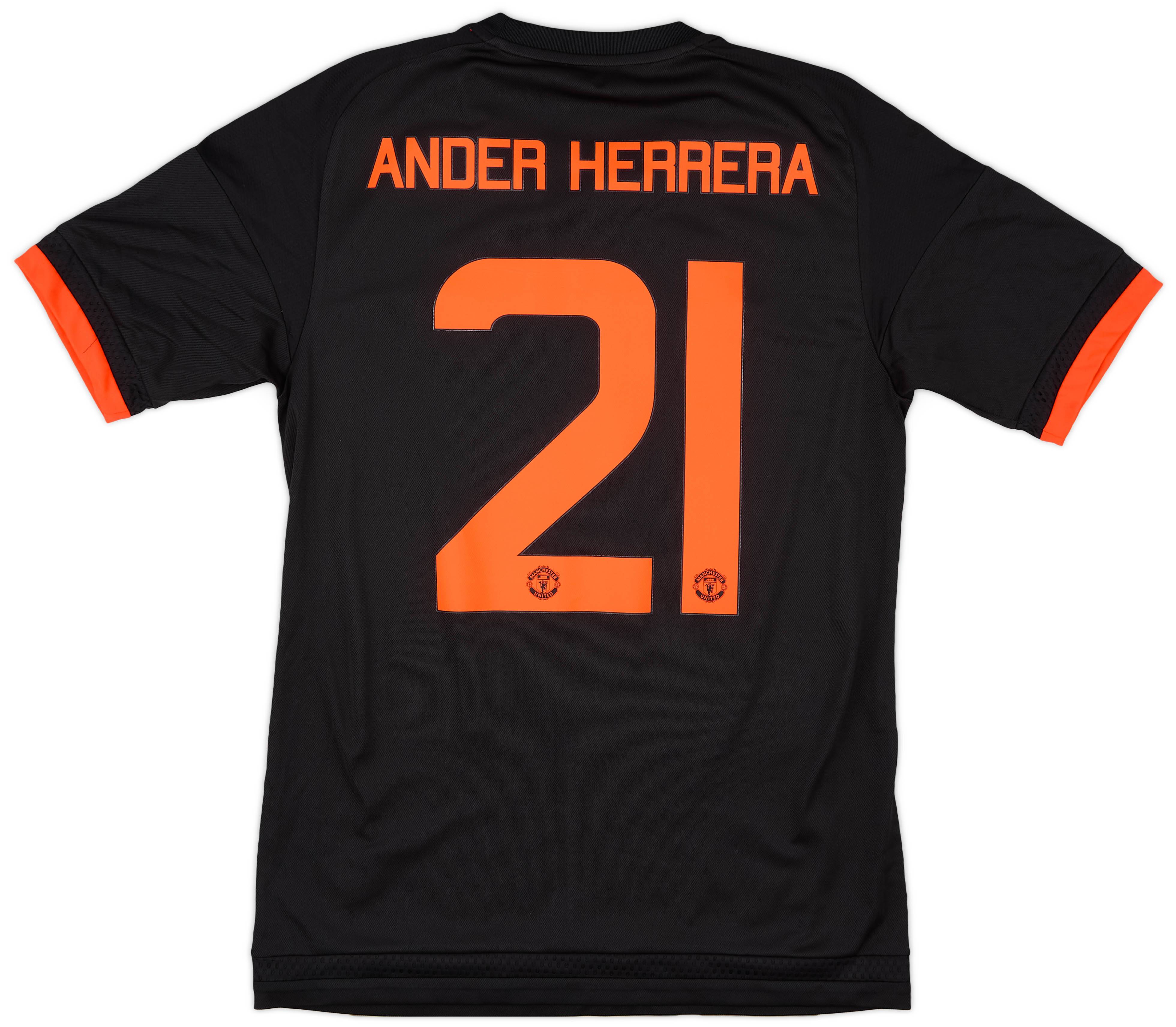 2015-16 Manchester United Third Shirt Ander Herrera #21 - 8/10 - (S)