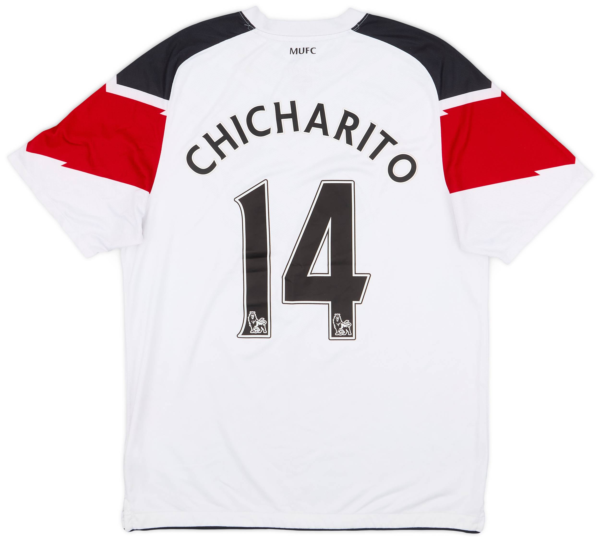 2010-12 Manchester United Away Shirt Chicharito #14 - 4/10 - (M)