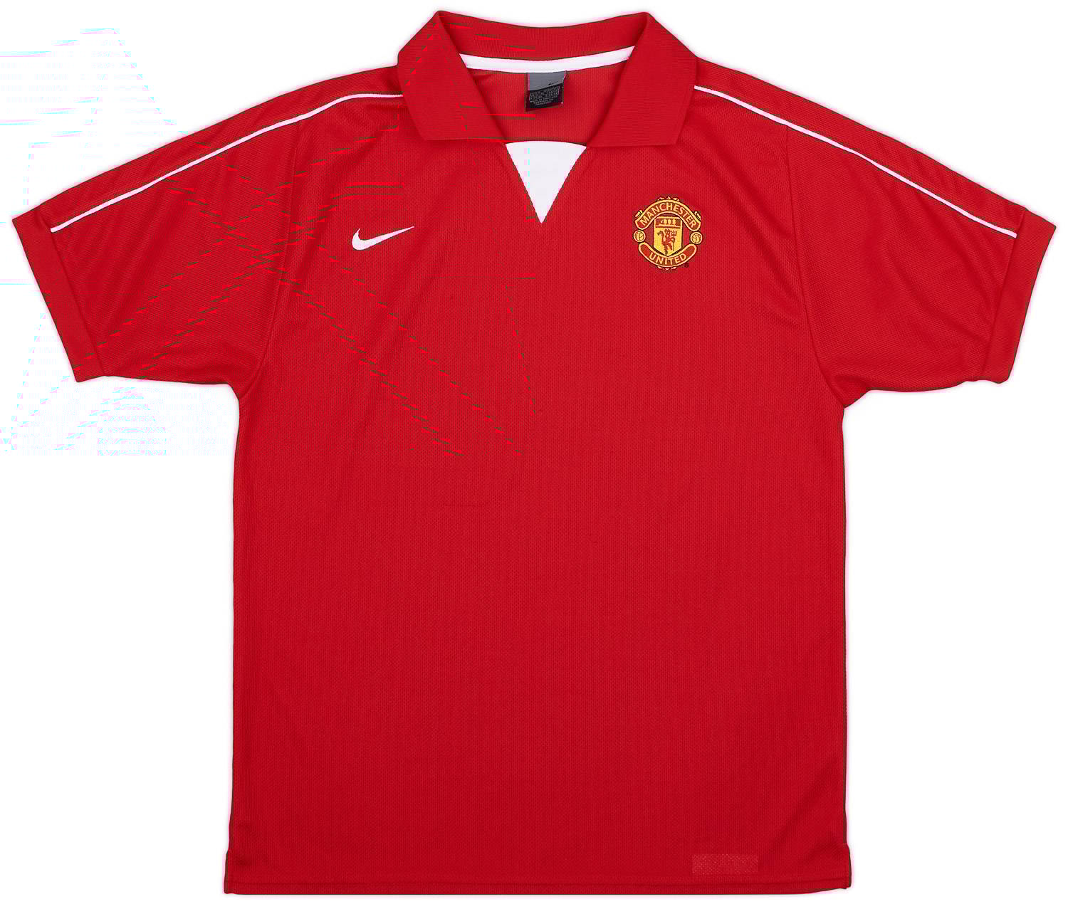 2002-03 Manchester United Nike Training Polo - 8/10 - (S)