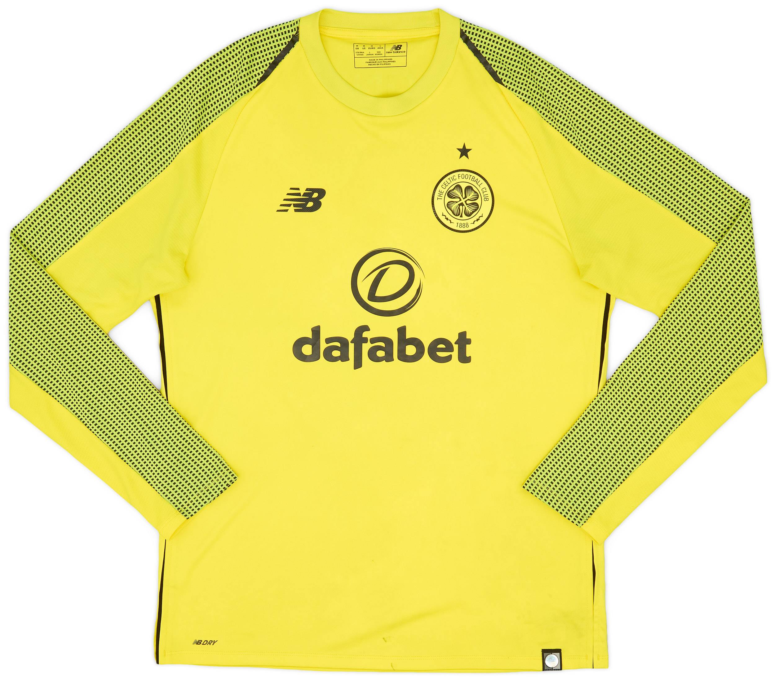 2018-19 Celtic GK Shirt - 5/10 - (M)