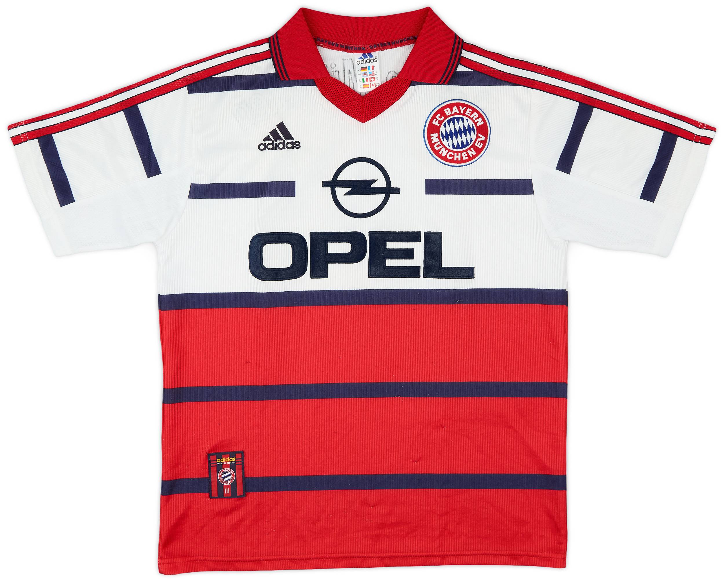 1998-00 Bayern Munich Away Shirt - 8/10 - (XL.Boys)