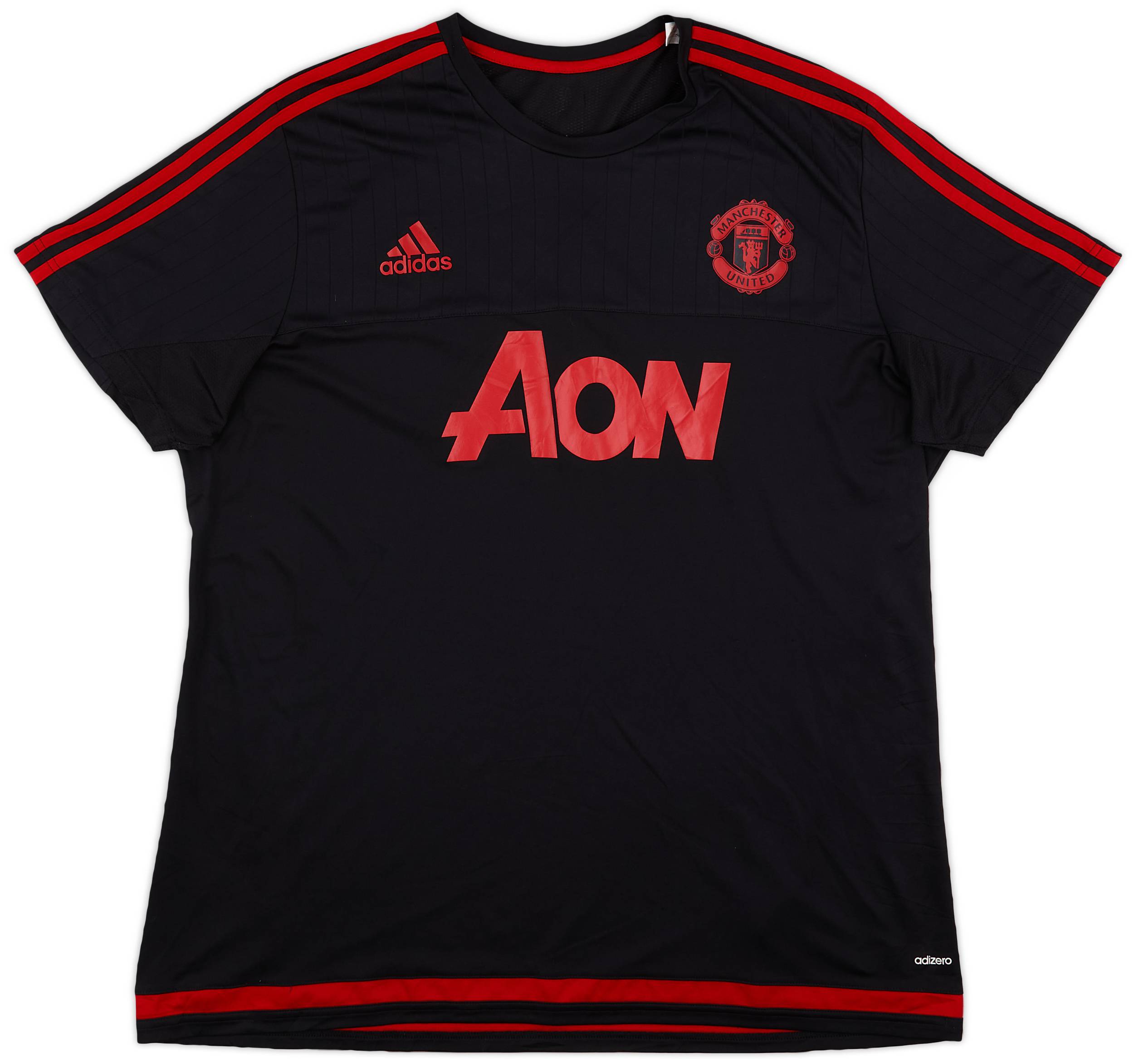 2015-16 Manchester United adidas Training Shirt - 9/10 - (XXL)