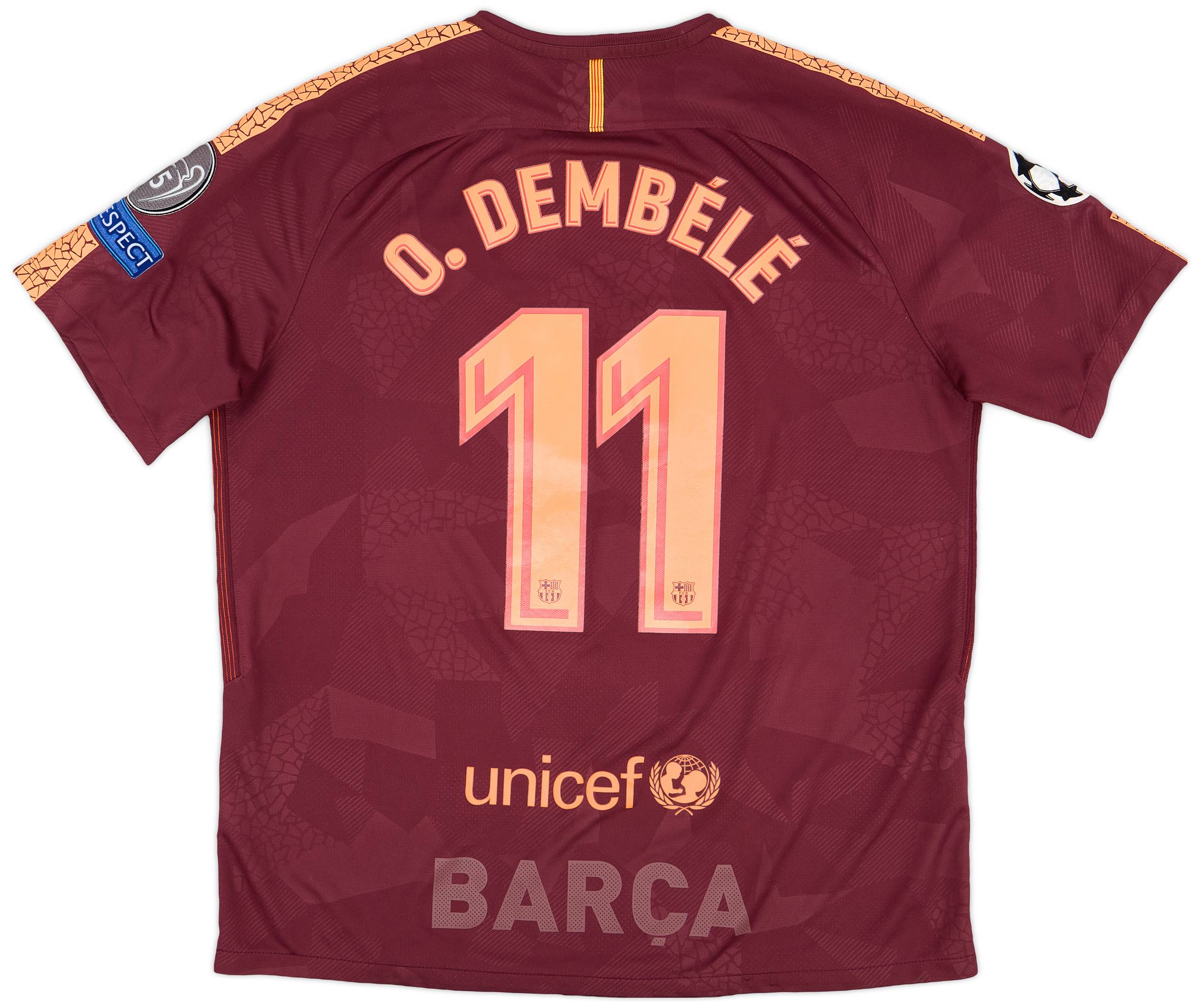 Barcelona dembele jersey deals