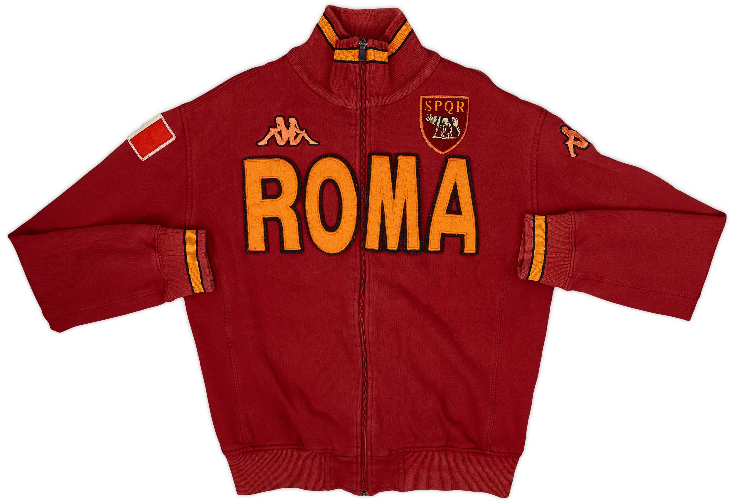 2008-09 Roma Kappa Track Jacket - 8/10 - (L)