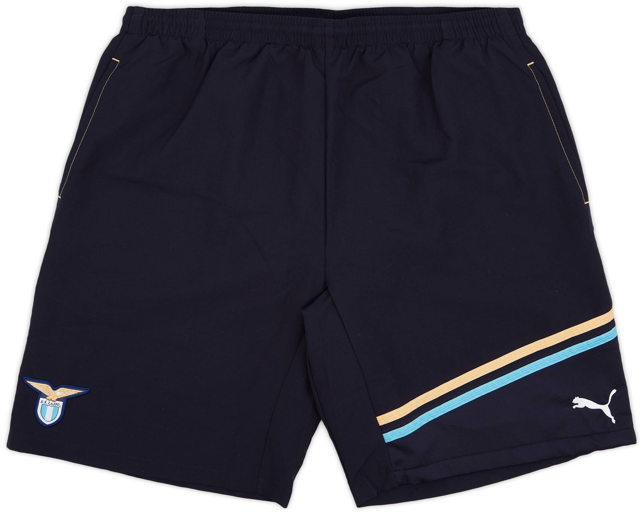 2011-12 Lazio Puma Training Shorts - 9/10 - (XXL)