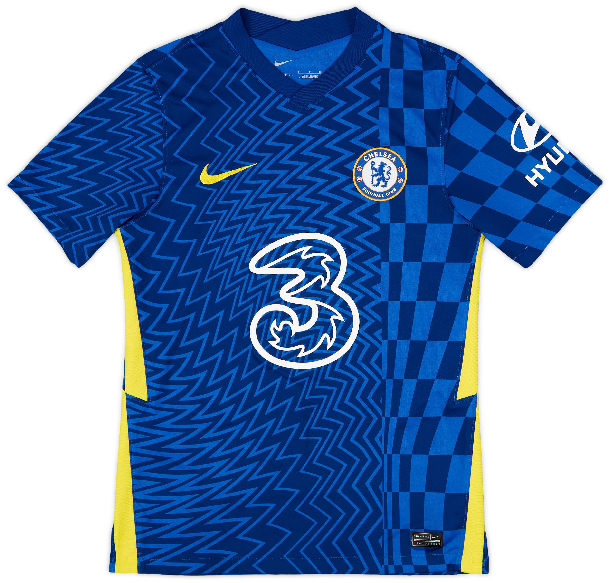 2021-22 Chelsea Home Shirt Kante #7 - 6/10 - (S)