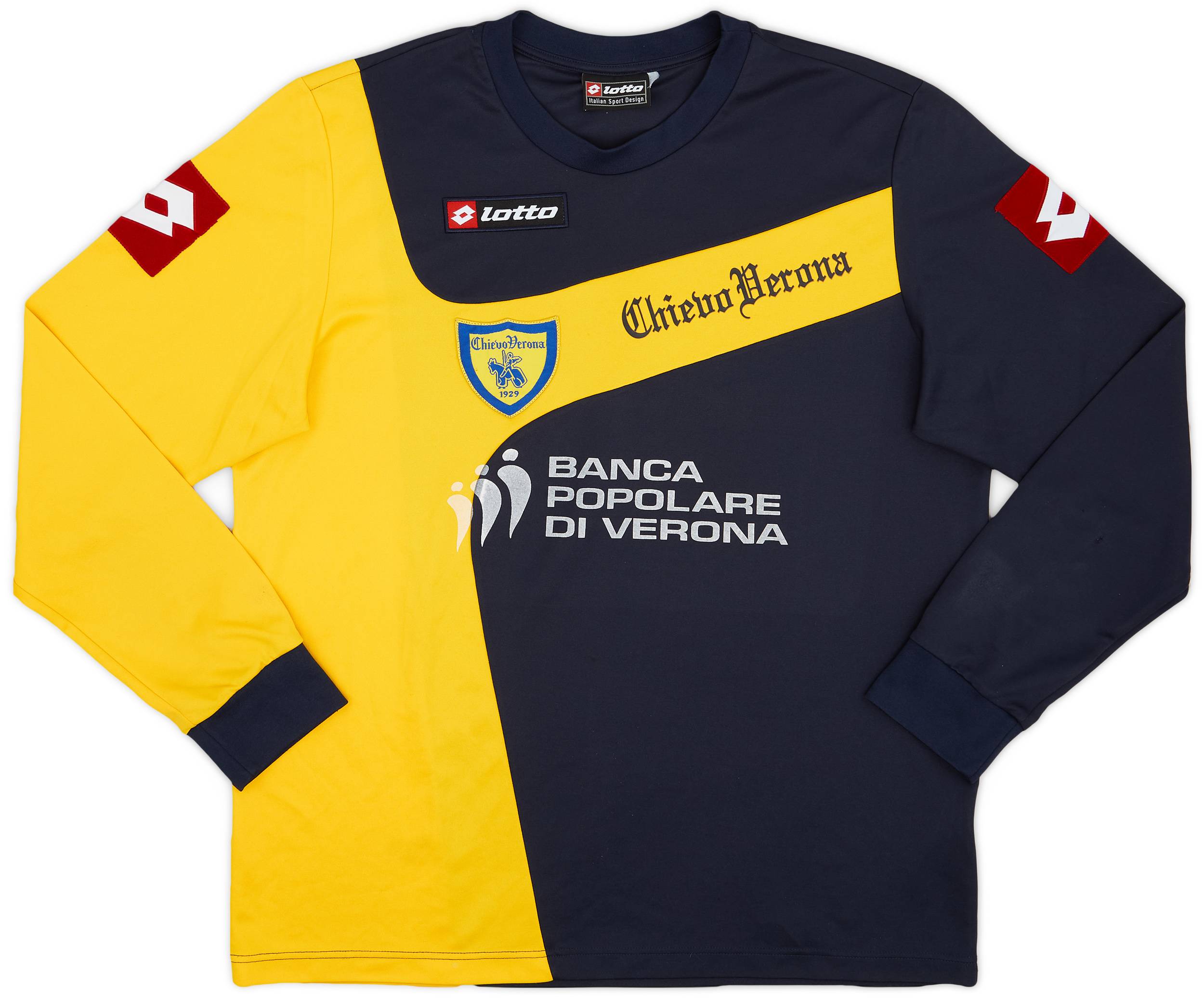 2005-06 Chieva Verona Lotto Training L/S Shirt - 7/10 - (XL)