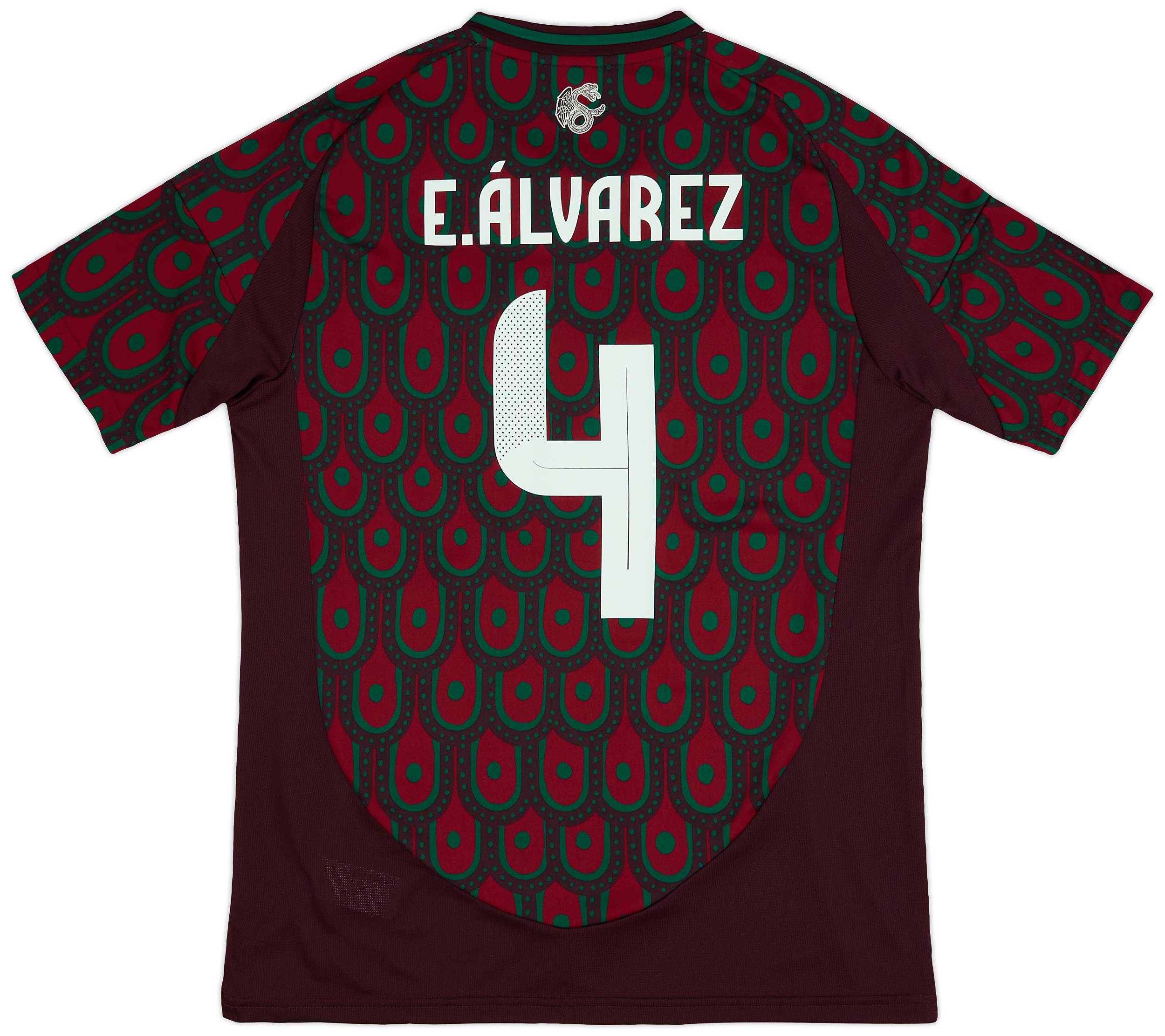 2024-25 Mexico Home Shirt E.Alvarez #4