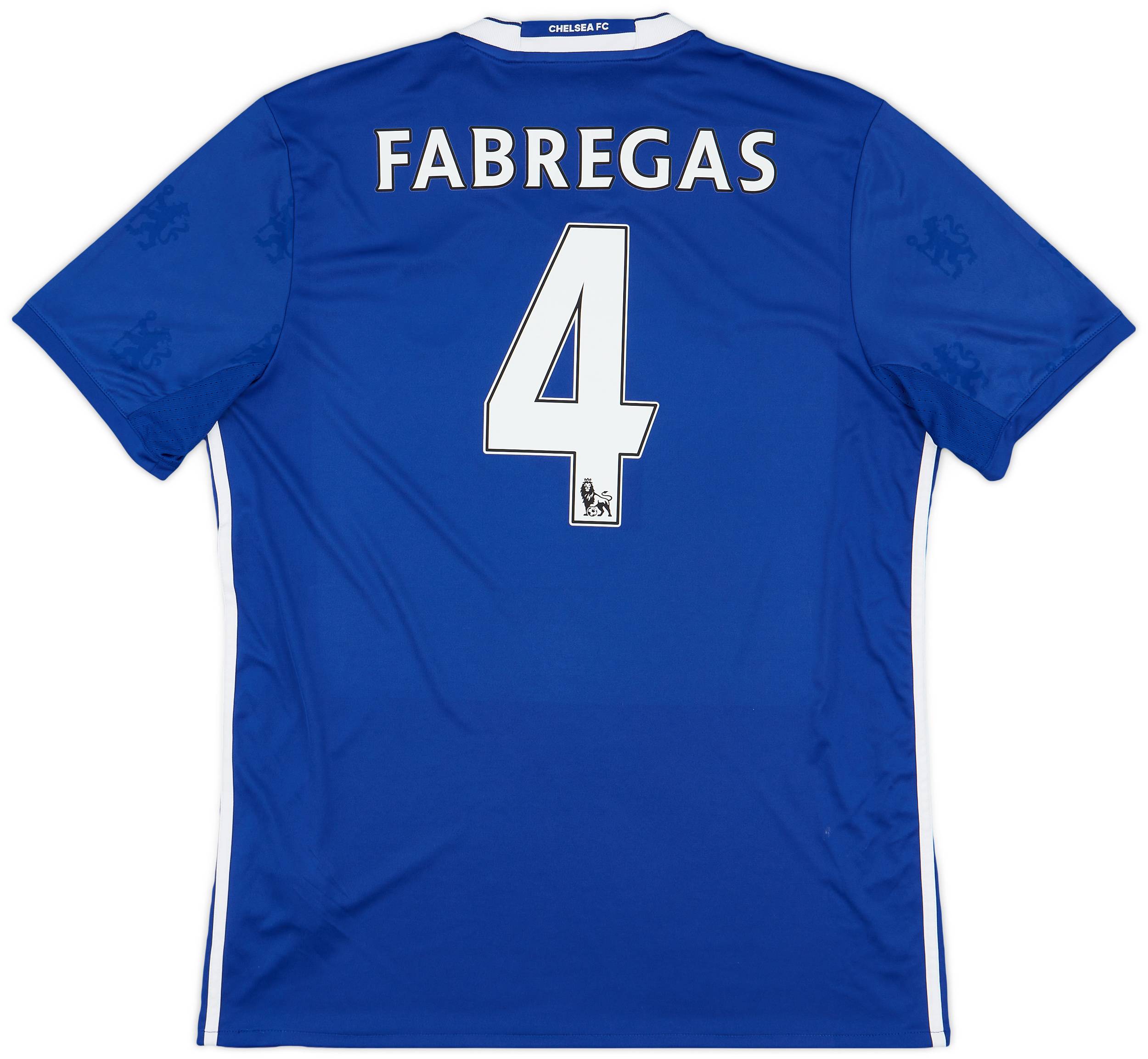 2016-17 Chelsea Home Shirt Fabregas #4 - 4/10 - (L)