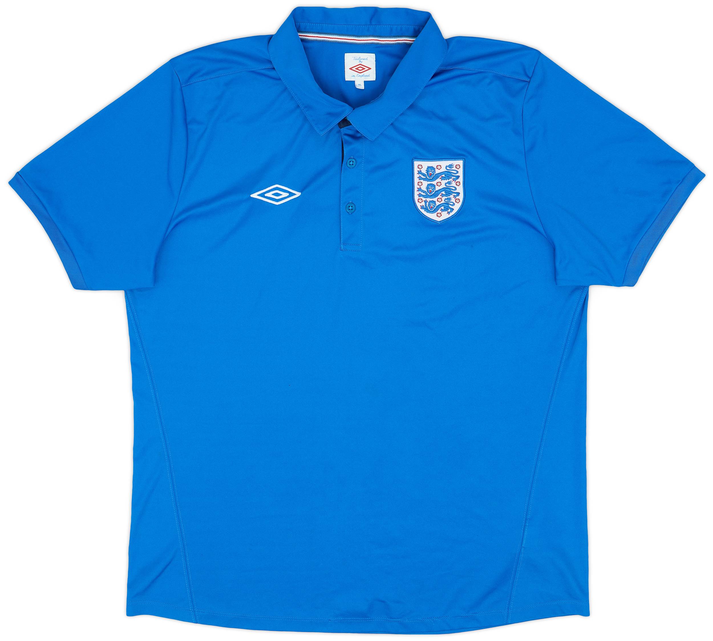 2009-10 England Umbro Polo Shirt - 6/10 - (XL)