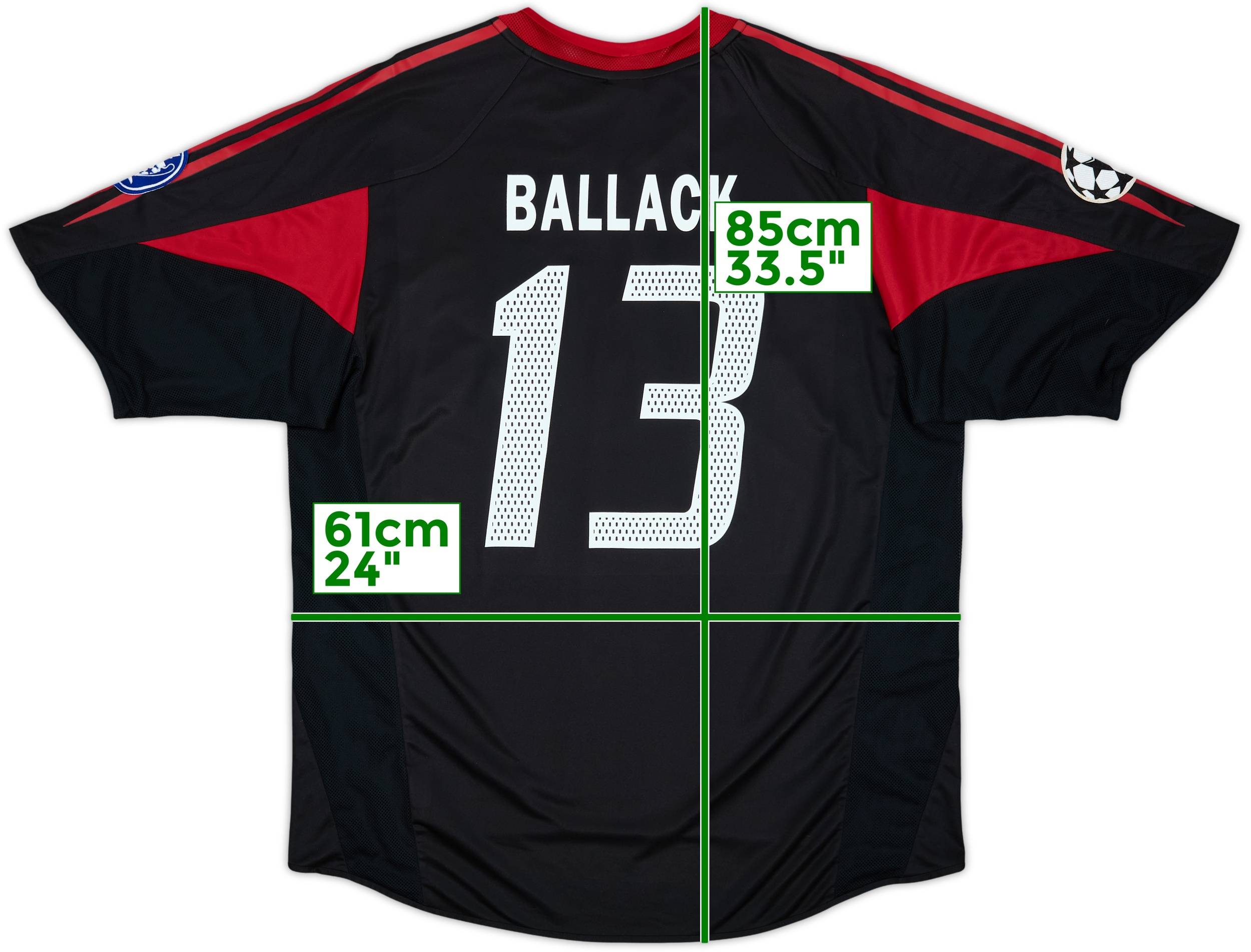 2004-05 Bayern Munich Third Shirt Ballack #13 - 9/10 - (XL)