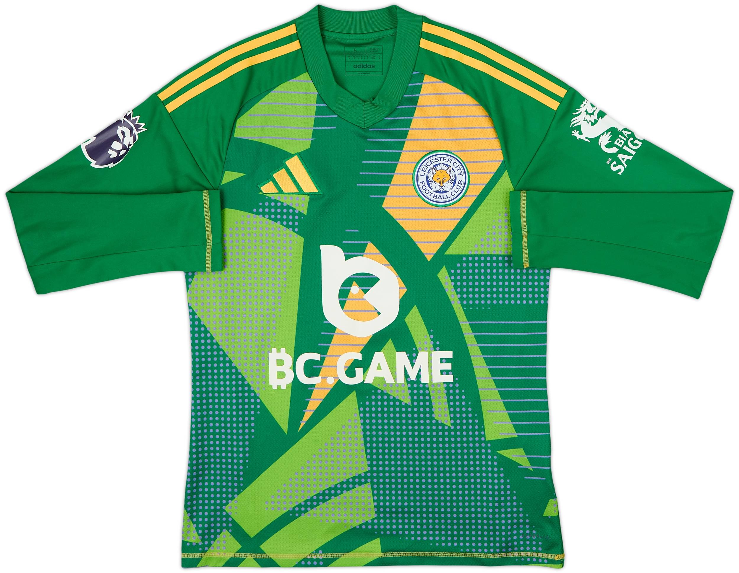 2024-25 Leicester GK Shirt - 7/10 - (S)
