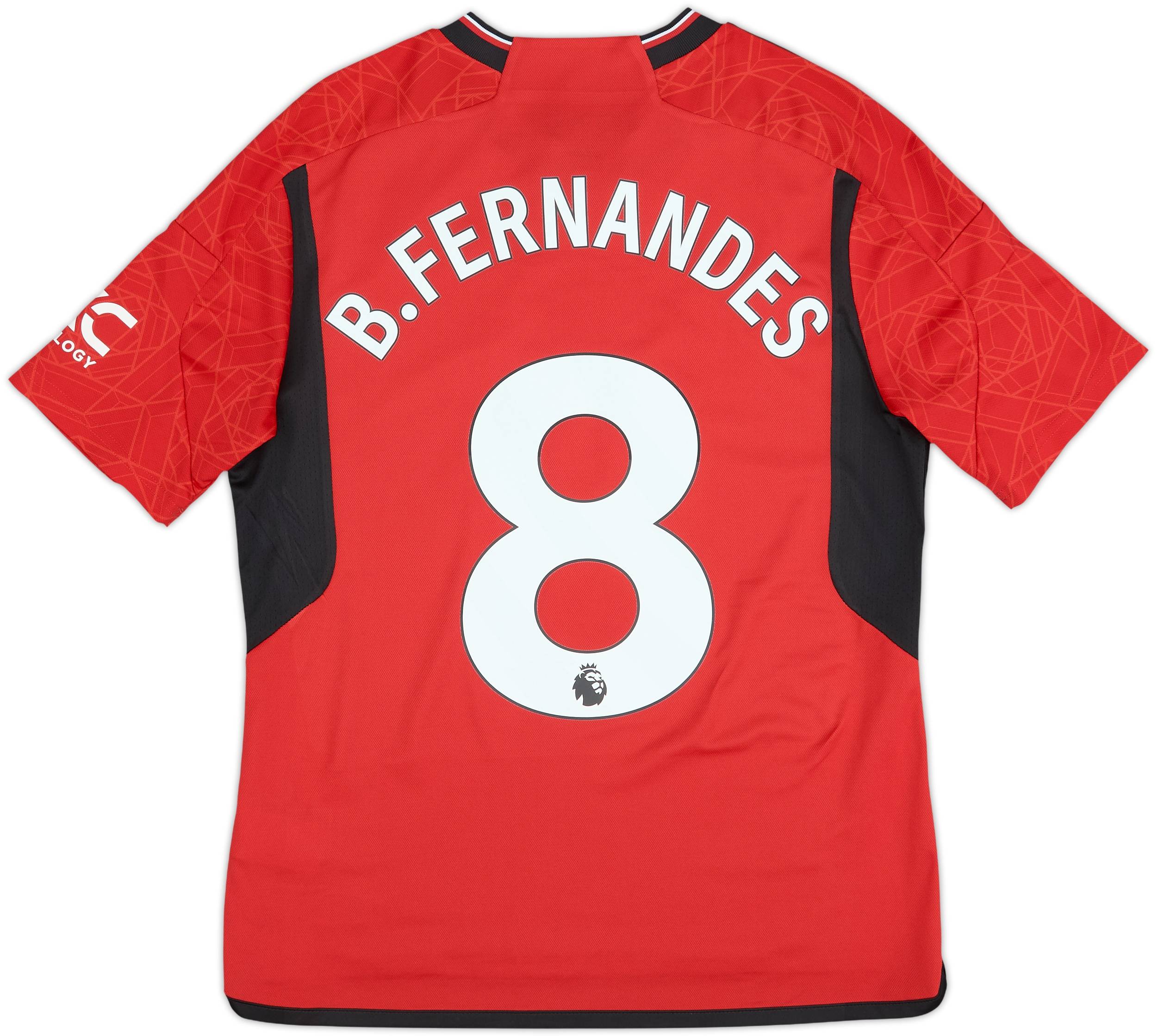 Camiseta de local del Manchester United 2023-24 B.Fernandes #8 - 9