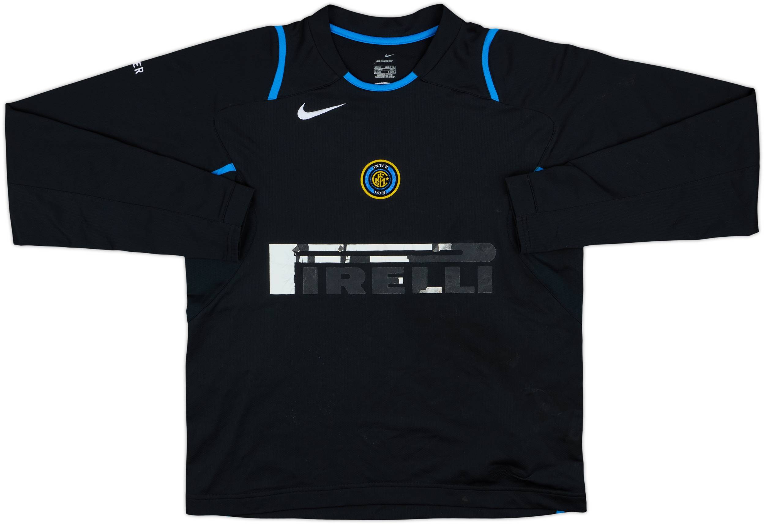 2006-07 Inter Milan Nike Training L/S Shirt - 4/10 - (M)
