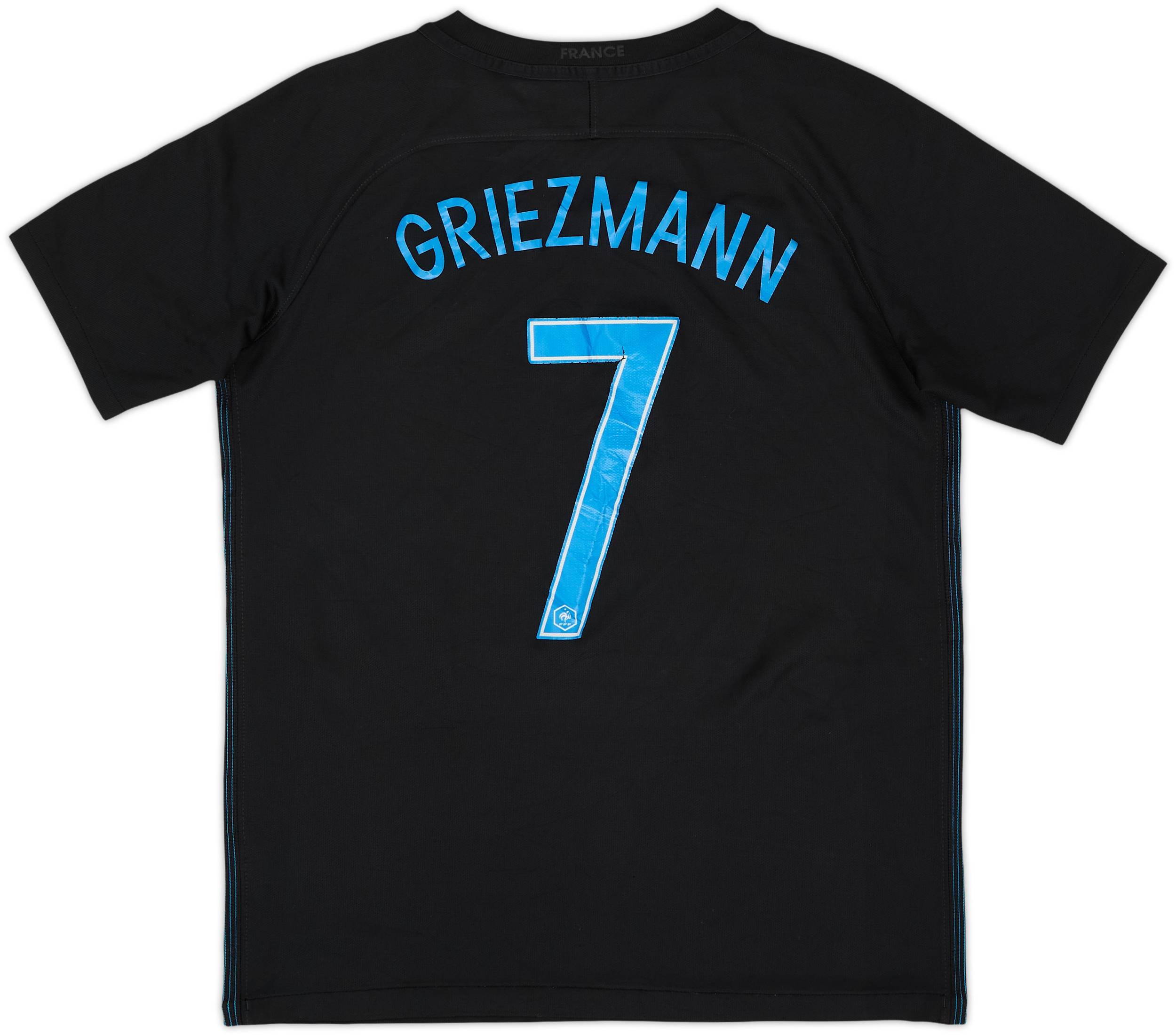 2017-18 France Third Shirt Griezmann #7 - 5/10 - (XL.Boys)