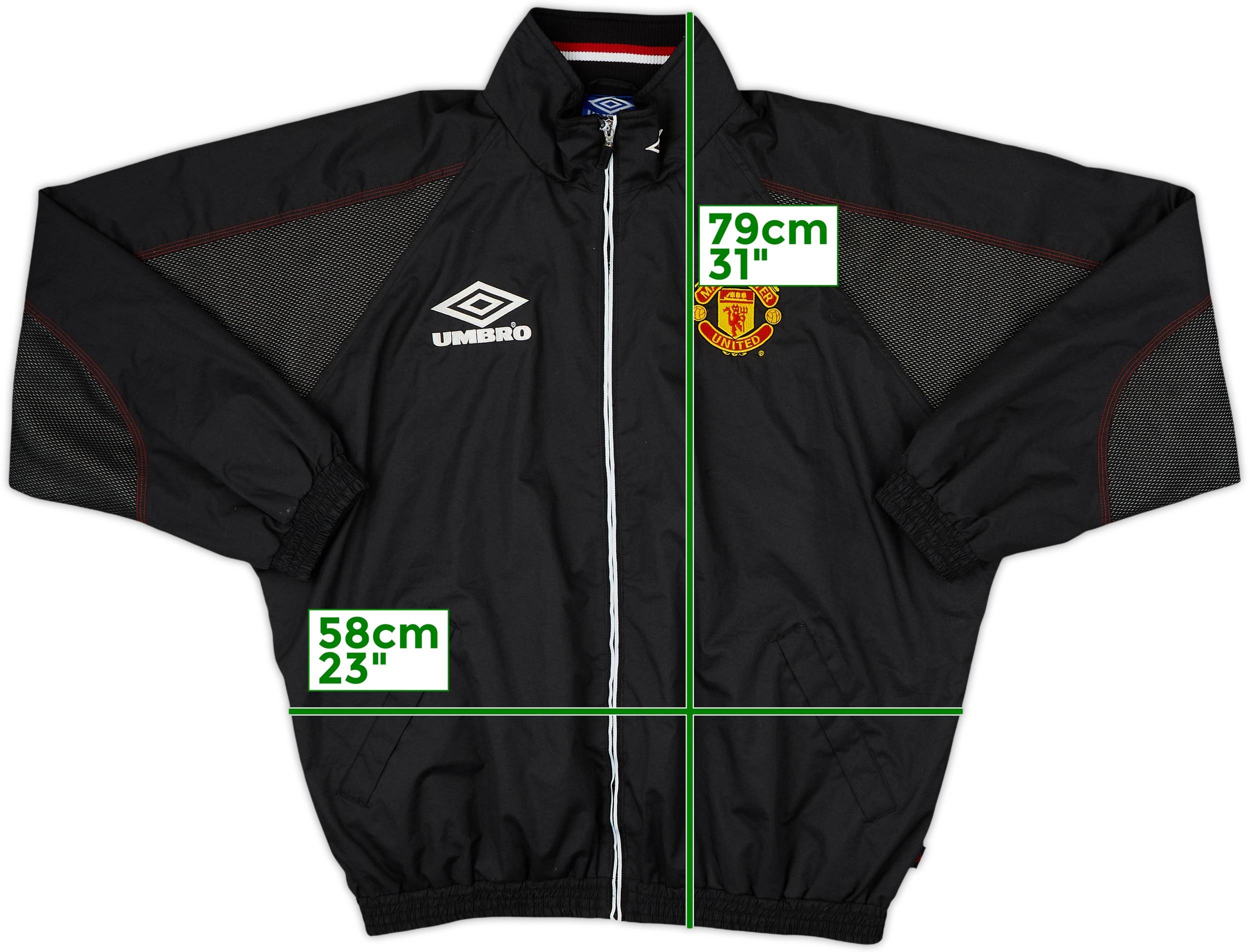 1998-99 Manchester United Umbro Track Jacket - 8/10 - (M)