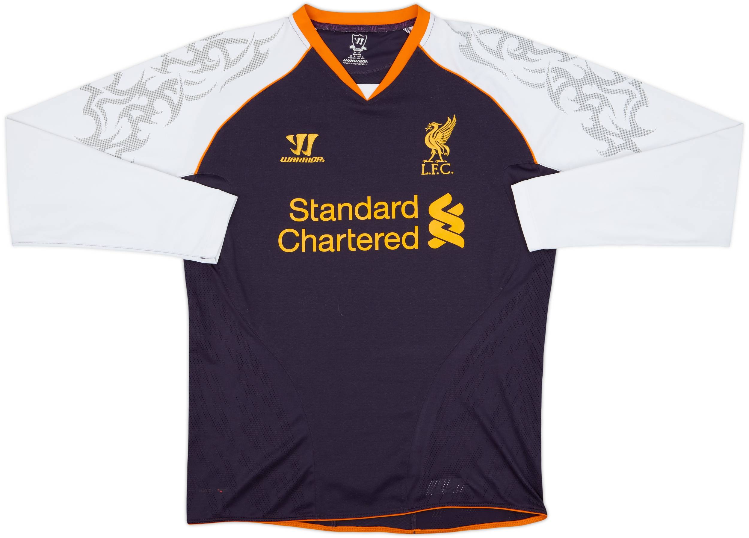 2012-13 Liverpool Third L/S Shirt Suarez #7 - 8/10 - (M)