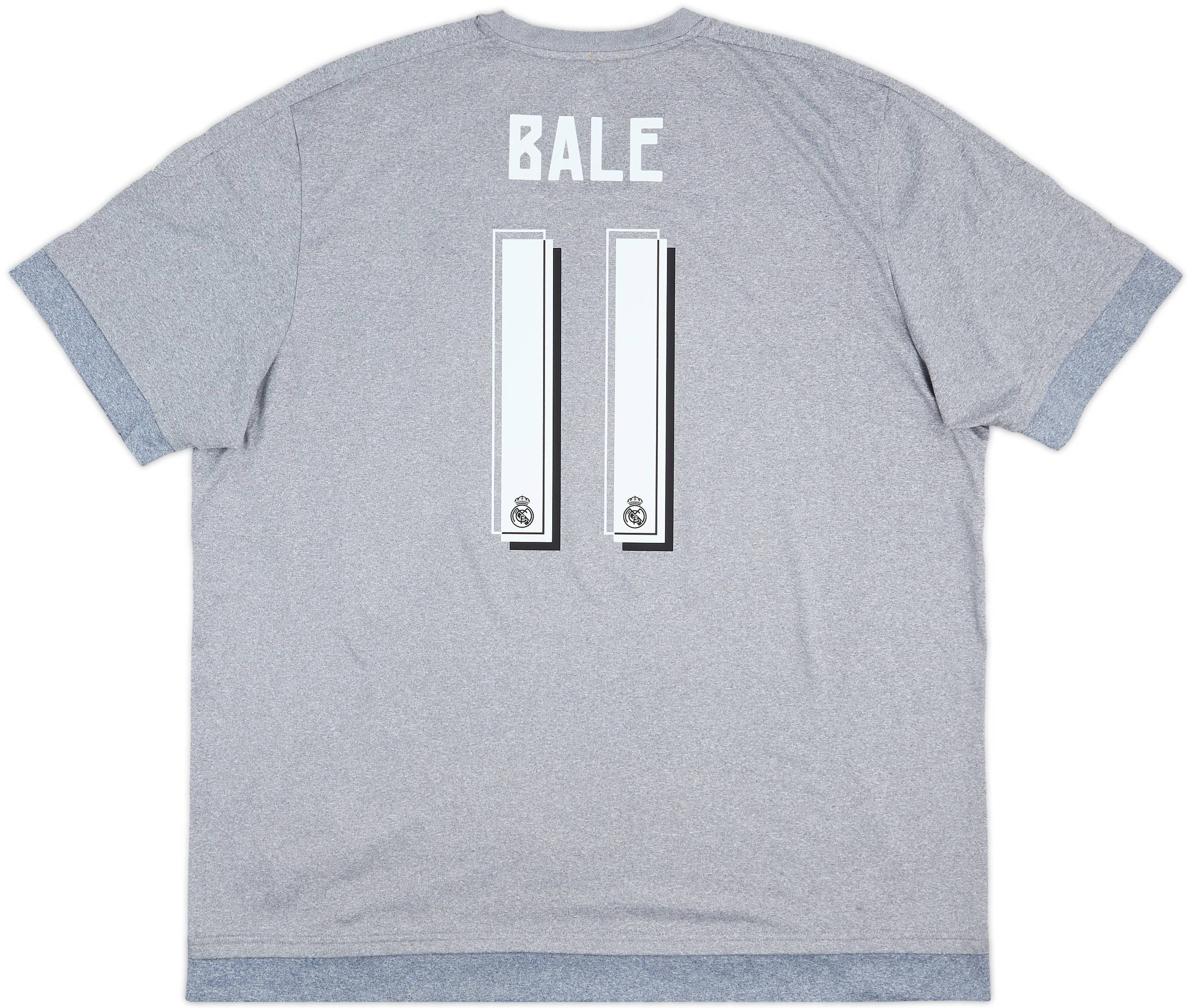 2015-16 Real Madrid Away Shirt Bale #11 - 8/10 - (XXL)