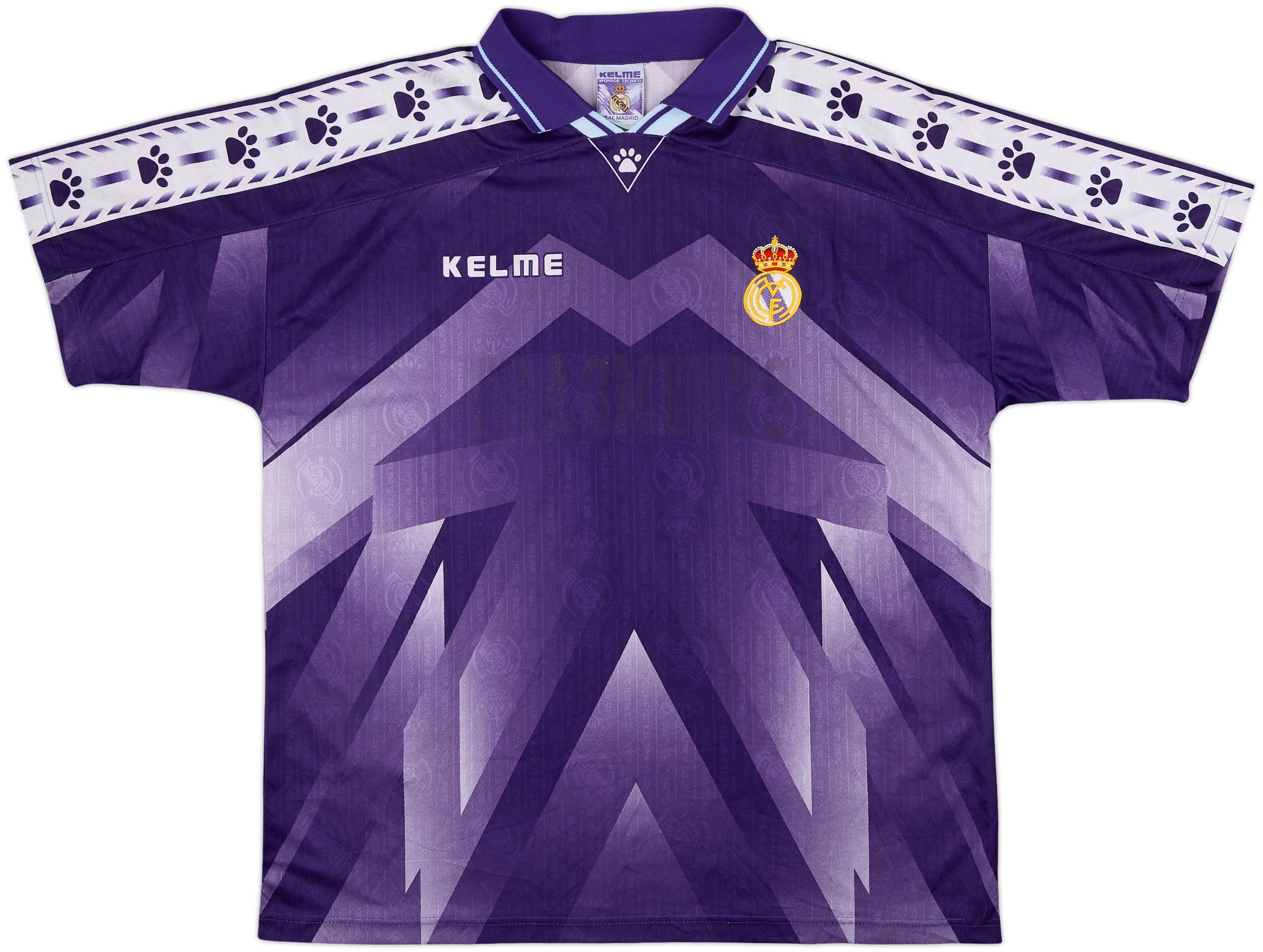 1996-97 Real Madrid Away Shirt - 4/10 - (XL)