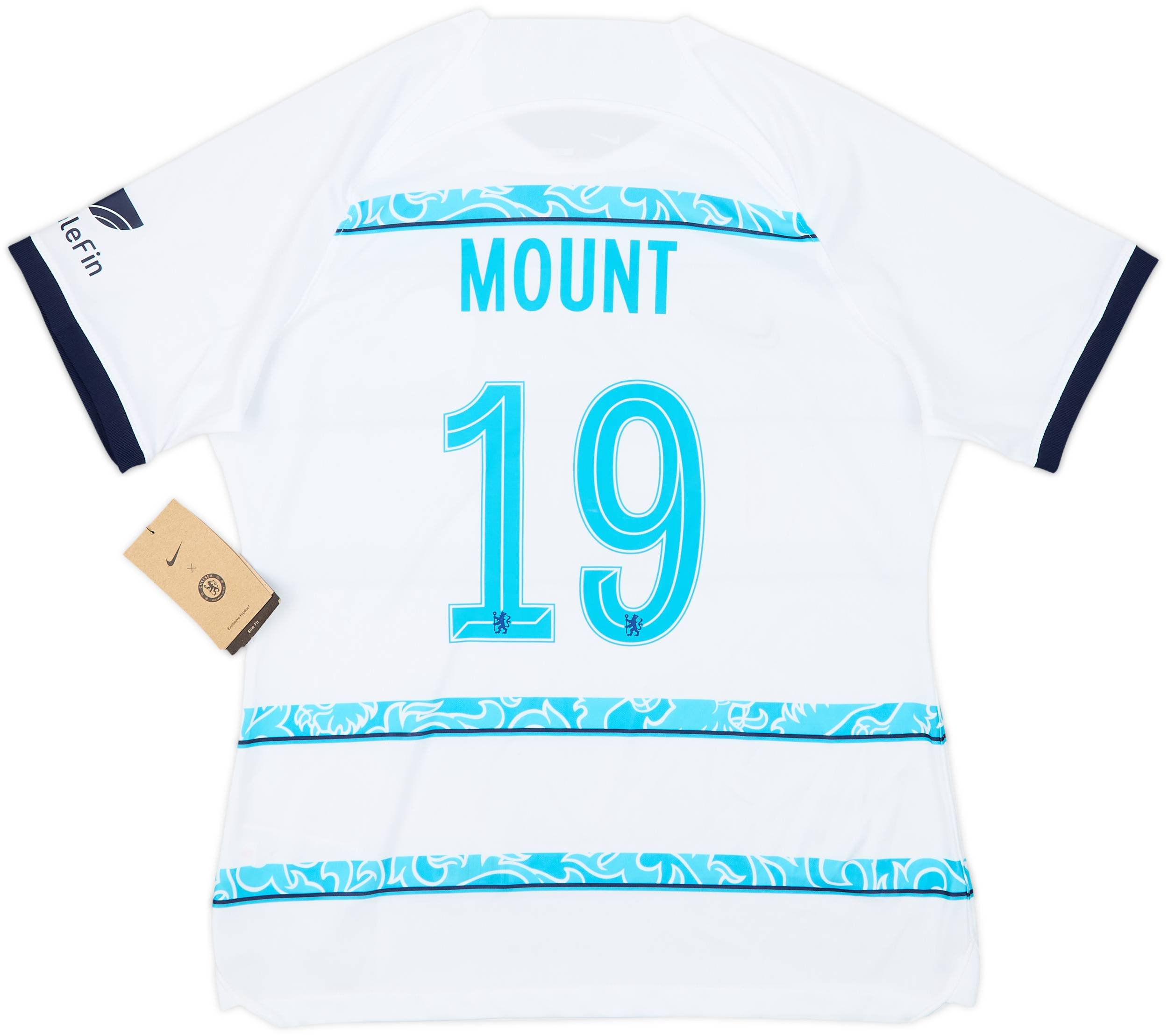 Chelsea 2022-23 Mount Tシャツ 2022-23 Chelsea Away Shirt Mount #19 (Women's L)