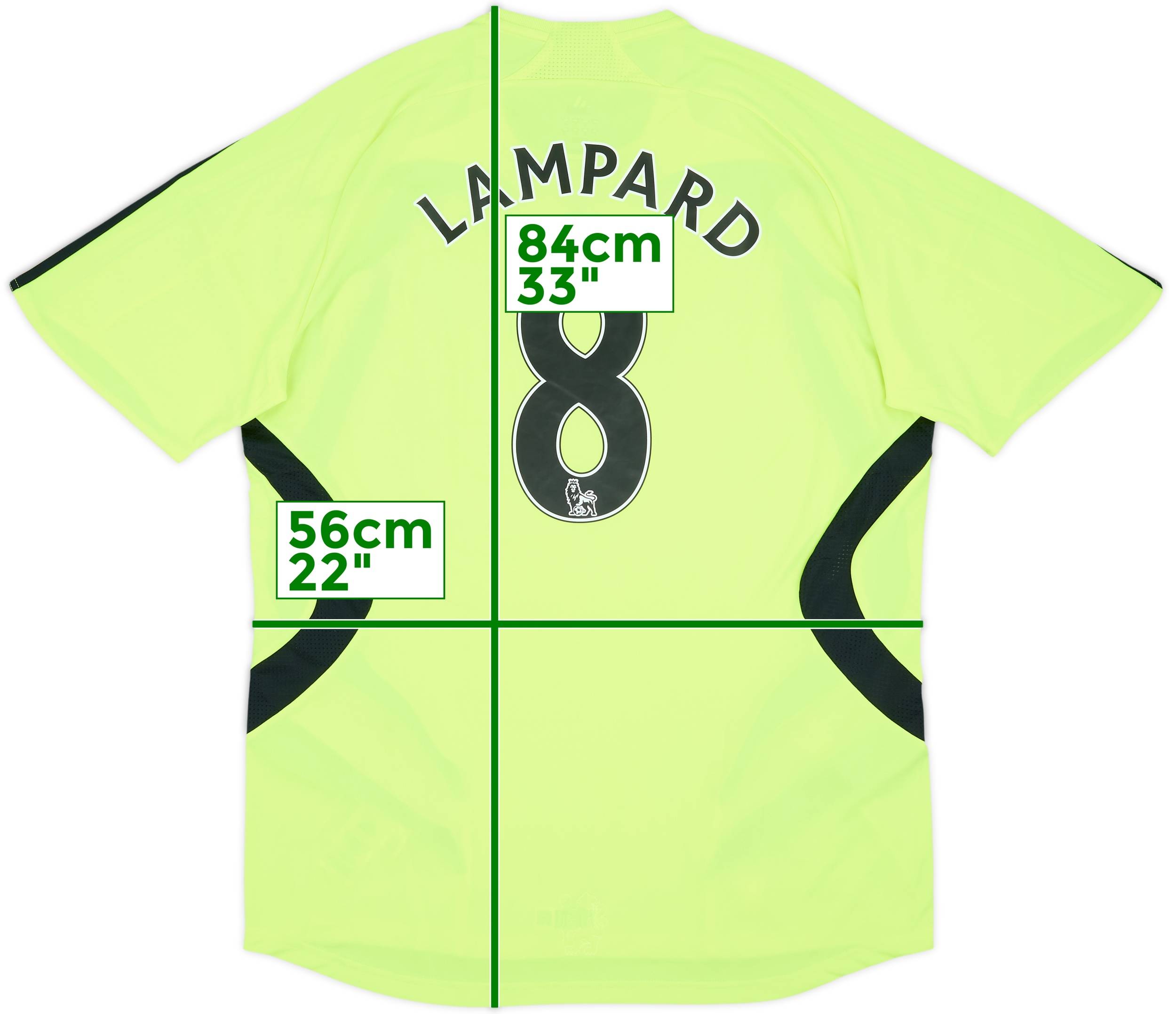 Lampard 2007 Chelsea Kit 2007-08 Chelsea Away Shirt Lampard #8