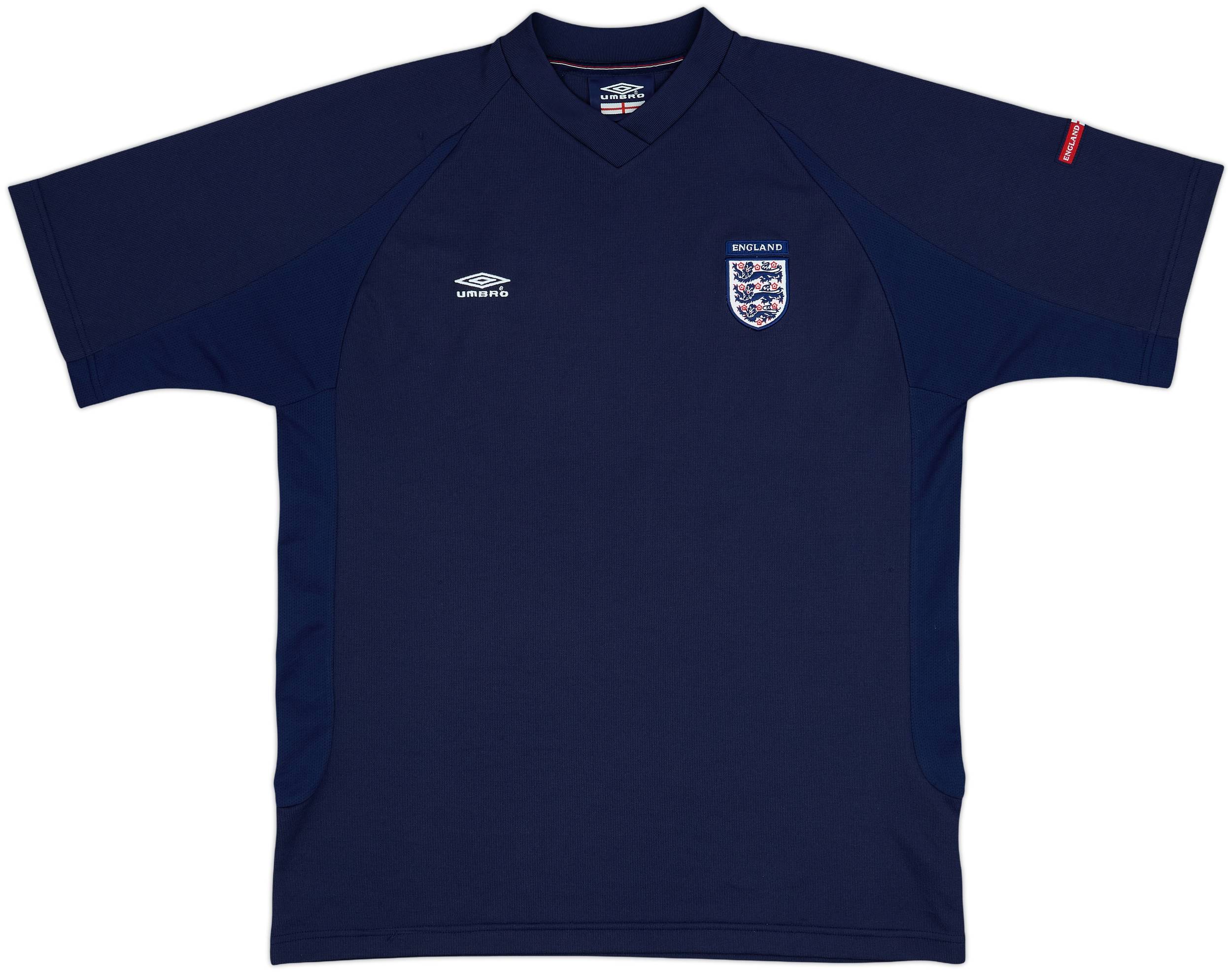 2002-04 England Umbro Training Shirt - 8/10 - (L)