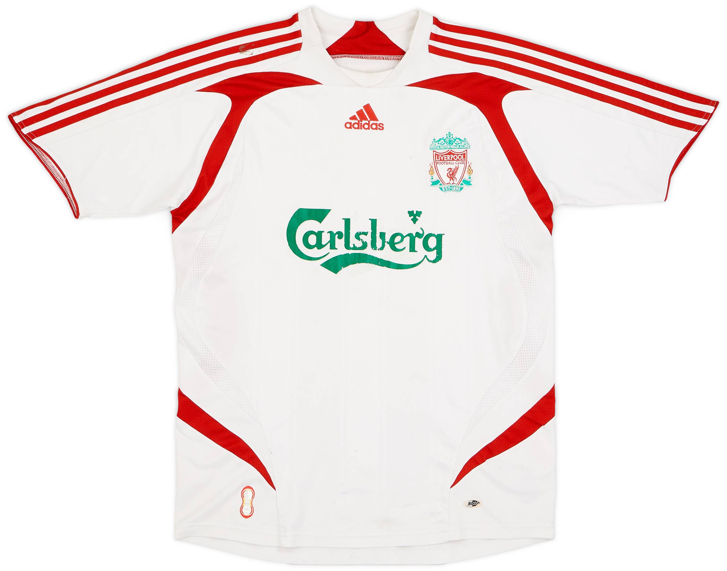 2007-08 Liverpool Away Shirt - 5/10 - (XL.Boys)