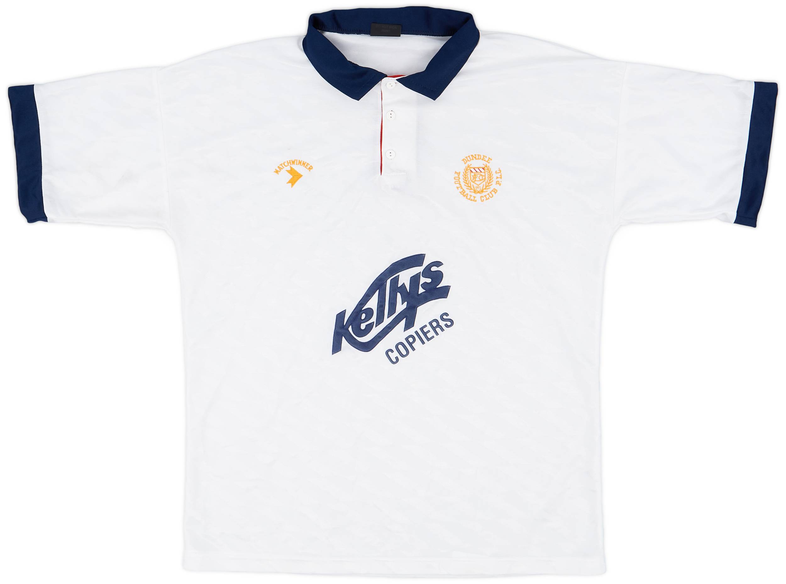 1990-91 Dundee Away Shirt - 8/10 - (L)