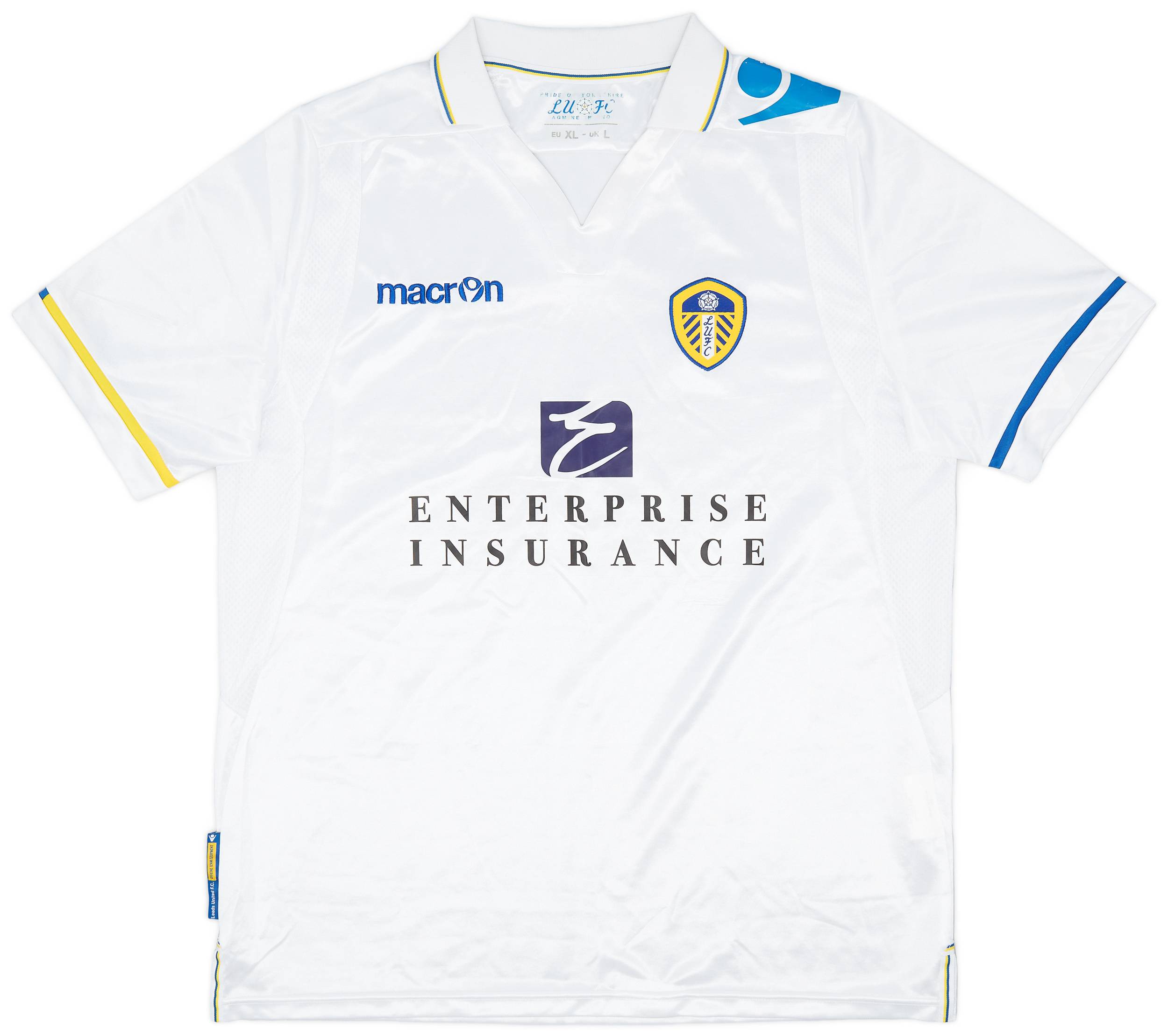 2011-12 Leeds United Home Shirt - 8/10 - (L)