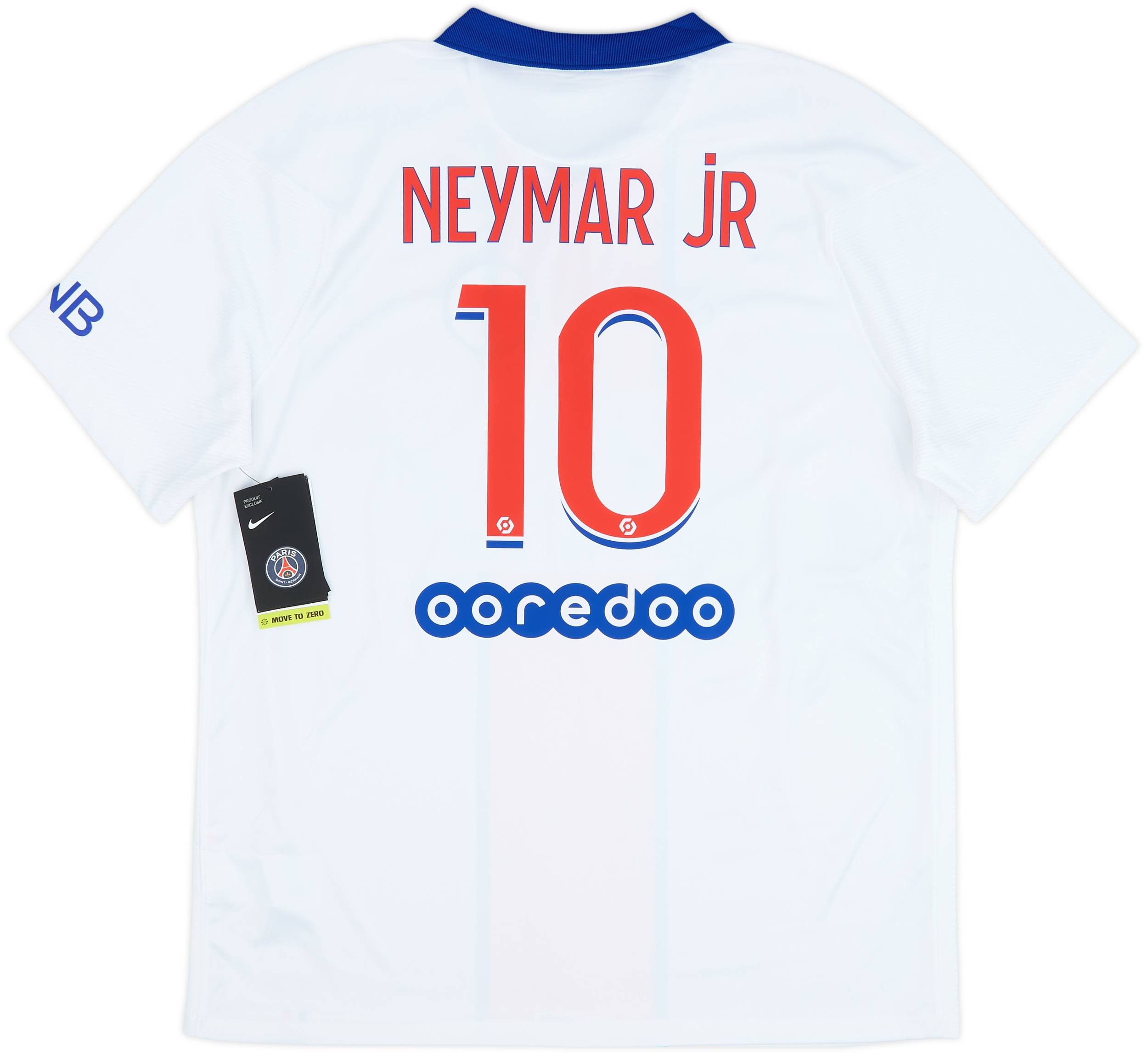 2020-21 Paris Saint-Germain Away Shirt Neymar Jr #10 (XL)