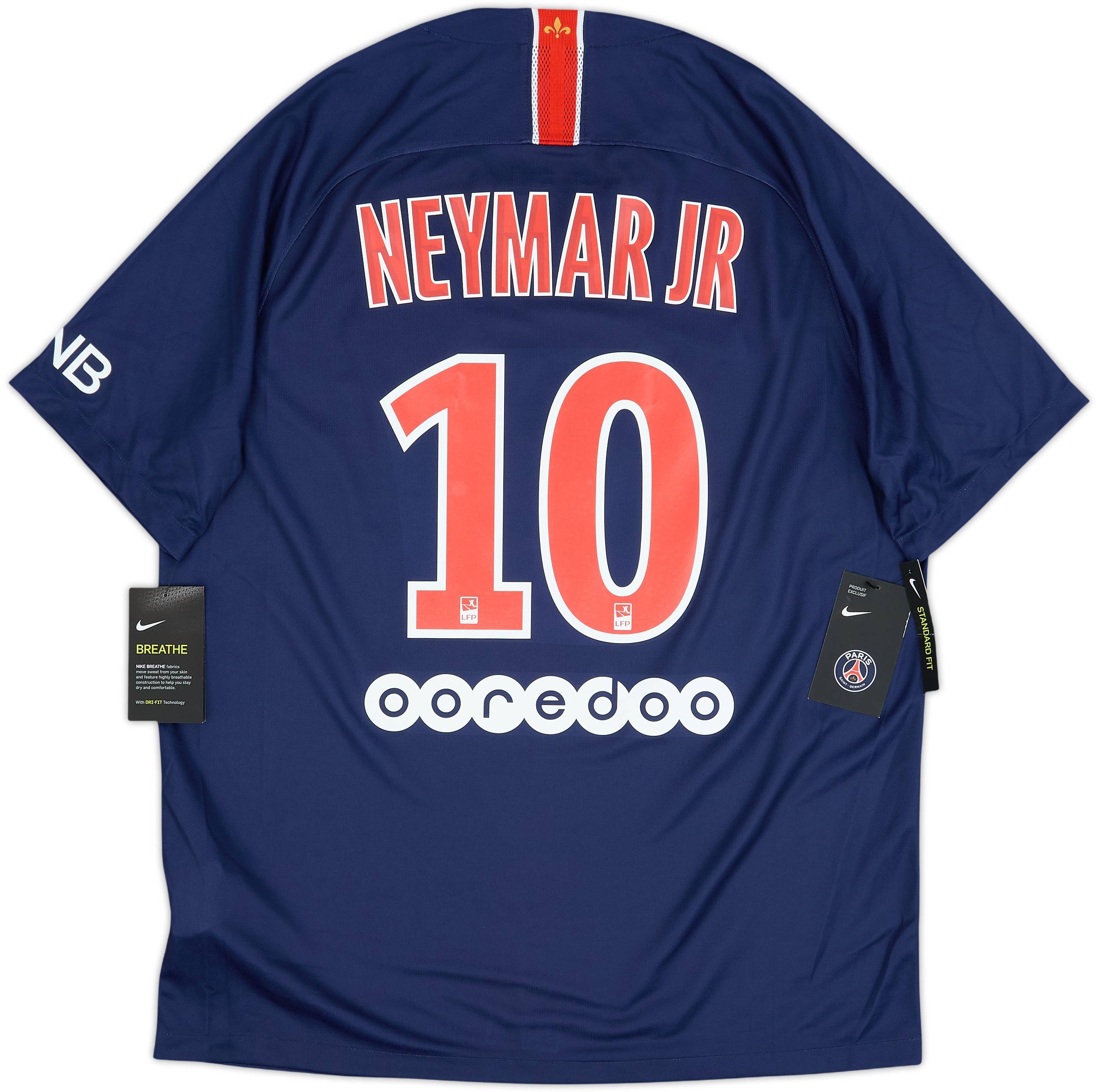 2018-19 Paris Saint-Germain Home Shirt Neymar Jr #10 (L)