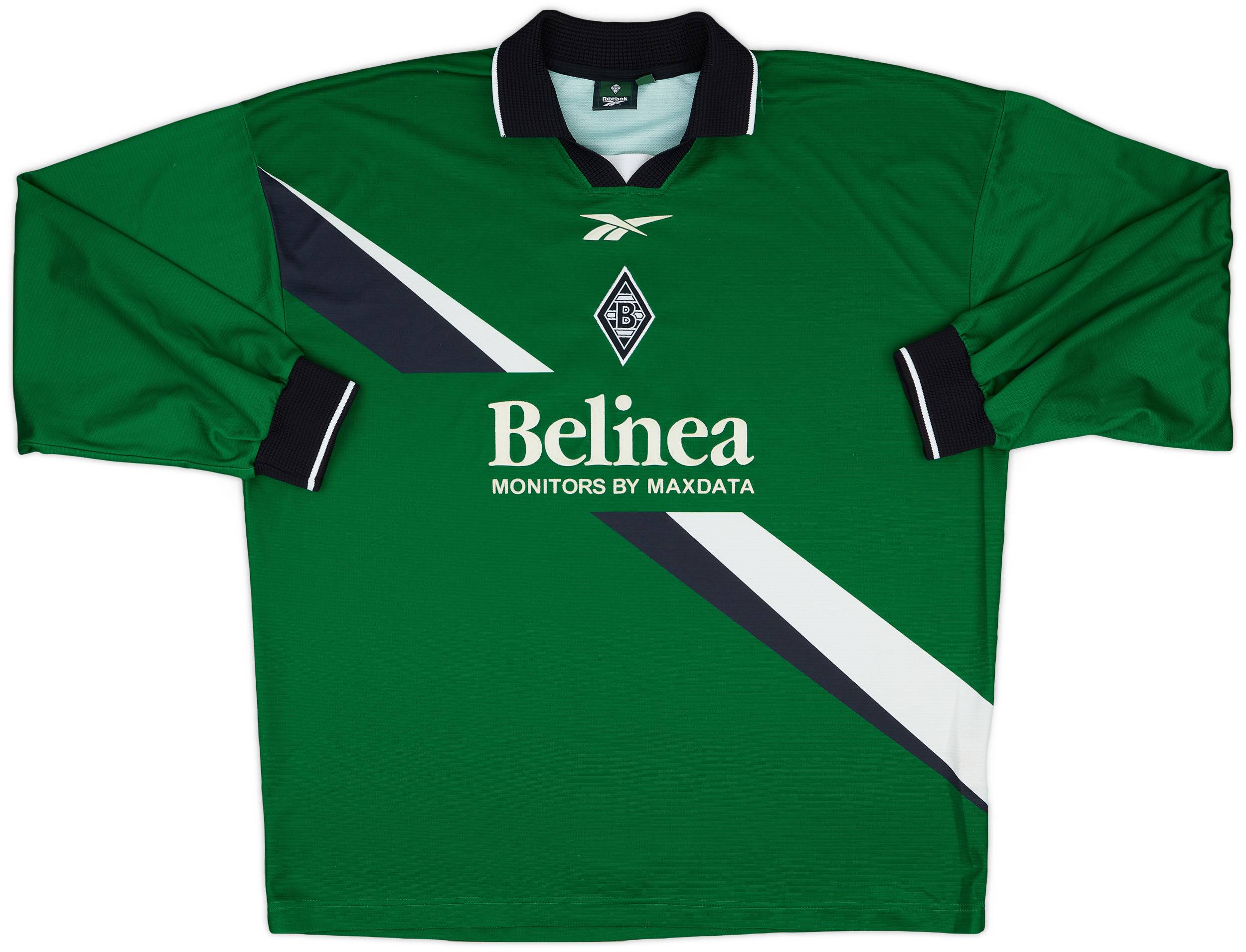 1999-00 Borussia Monchengladbach Match Issue Home L/S Shirt #4