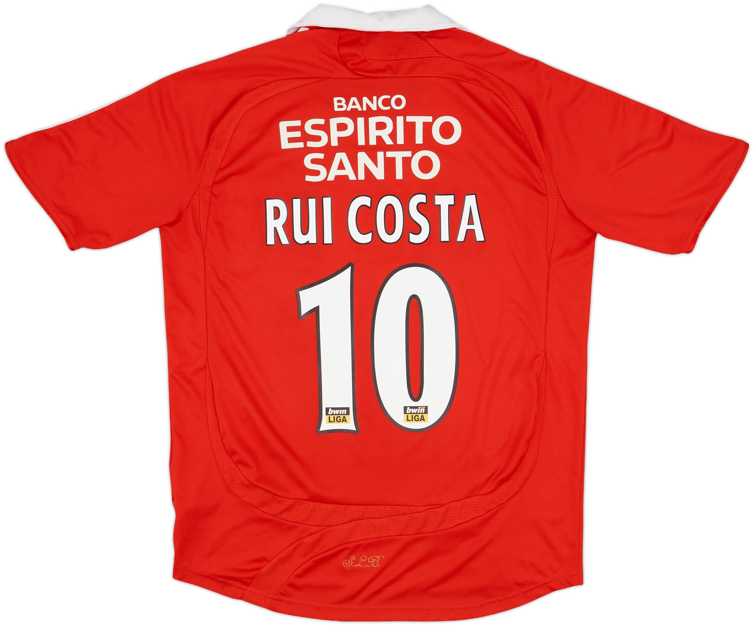 2007-08 Benfica Home Shirt Rui Costa #10 - 5/10 - (L)