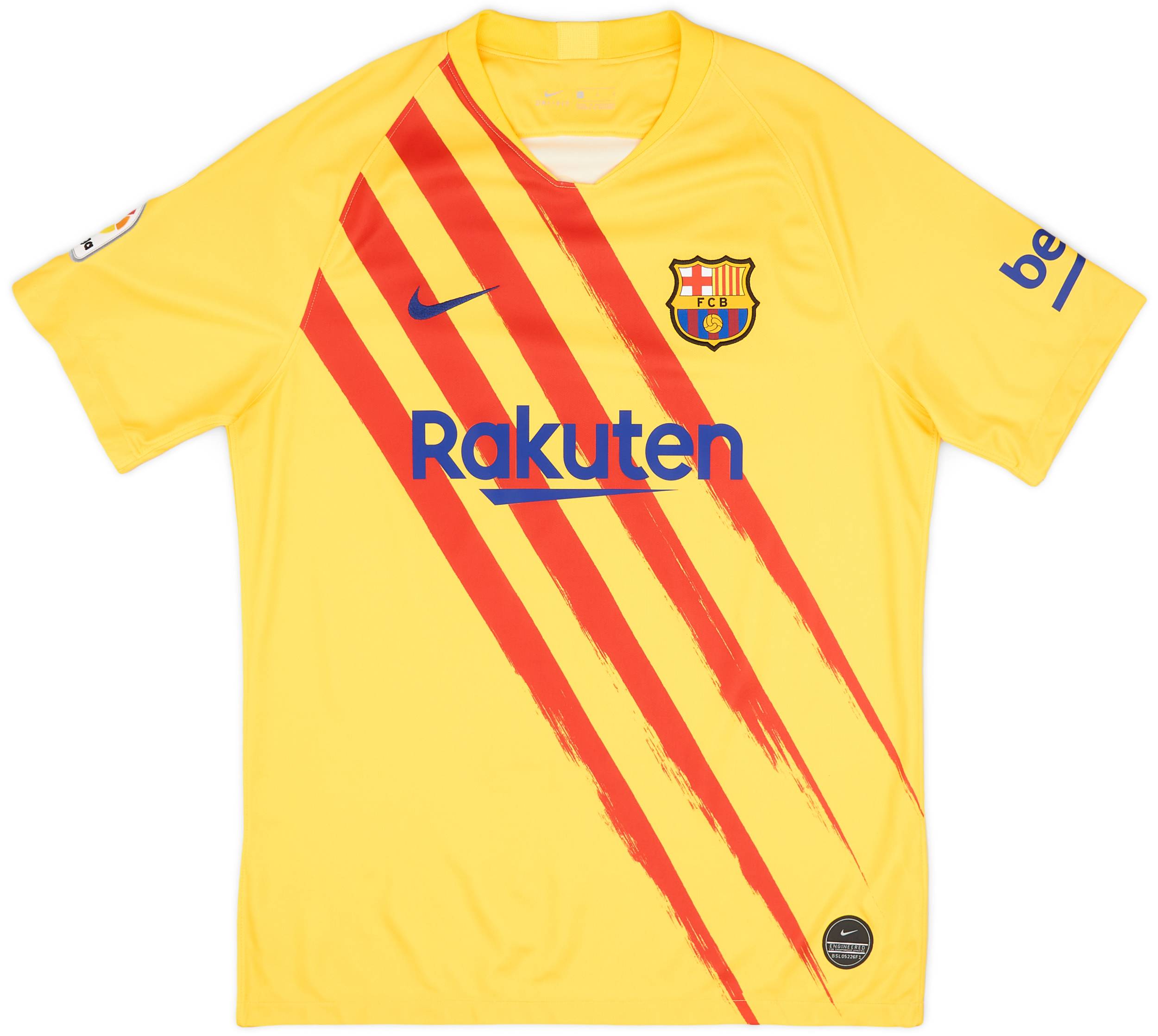 2019-20 Barcelona Fourth 'Senyera' Shirt