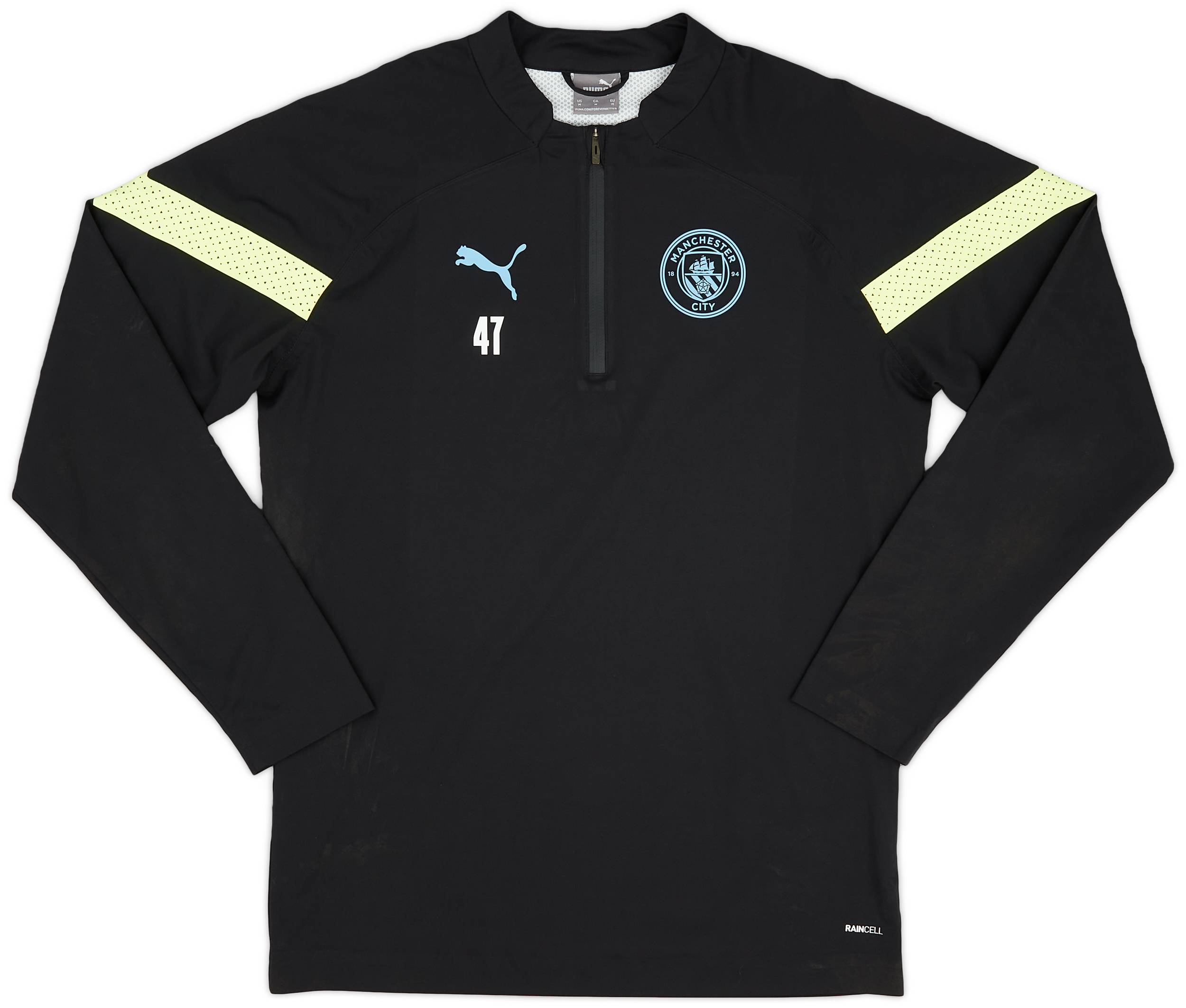 2022-23 Manchester City Player Issue 1/4 Zip All-Weather Top #47 (Foden) - 7/10 - (M)
