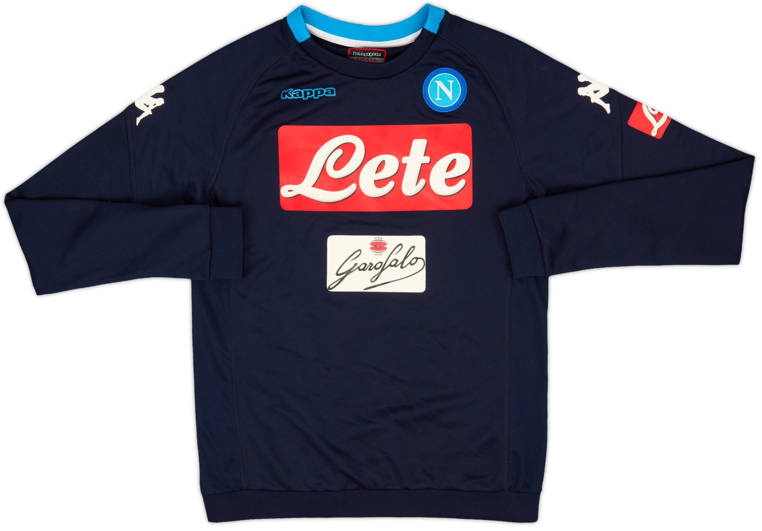 2017-18 Napoli Kappa Sweat Top - 6/10 - (S)