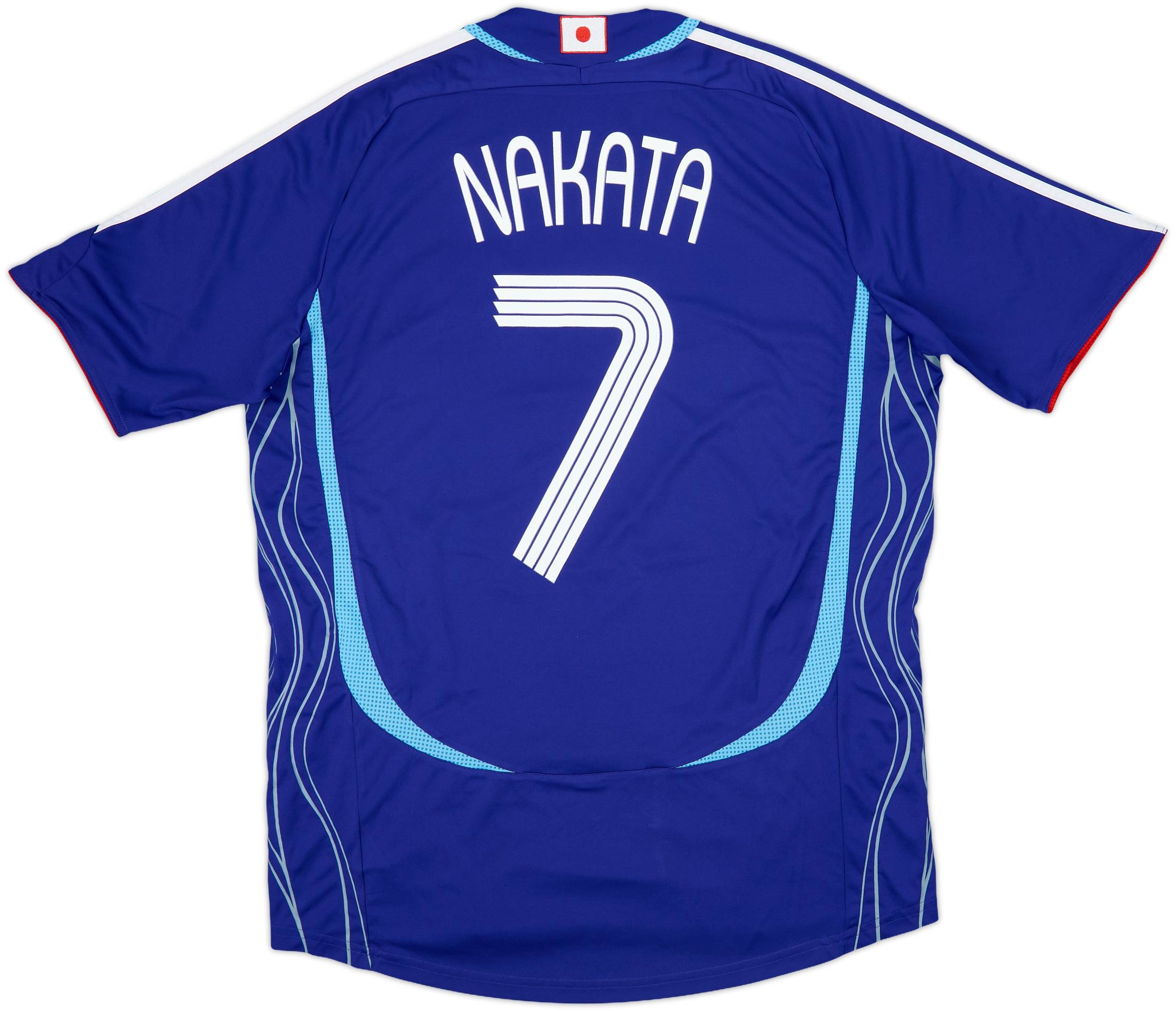 2006-08 Japan Home Shirt Nakata #7 - 8/10 - (L)