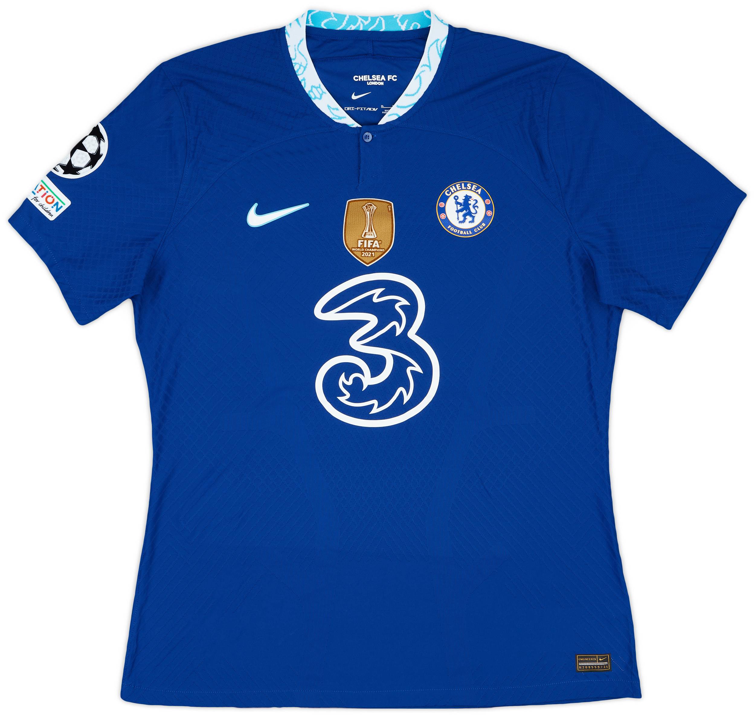 2022-23 Chelsea Player Issue Champions League Home Shirt - 8