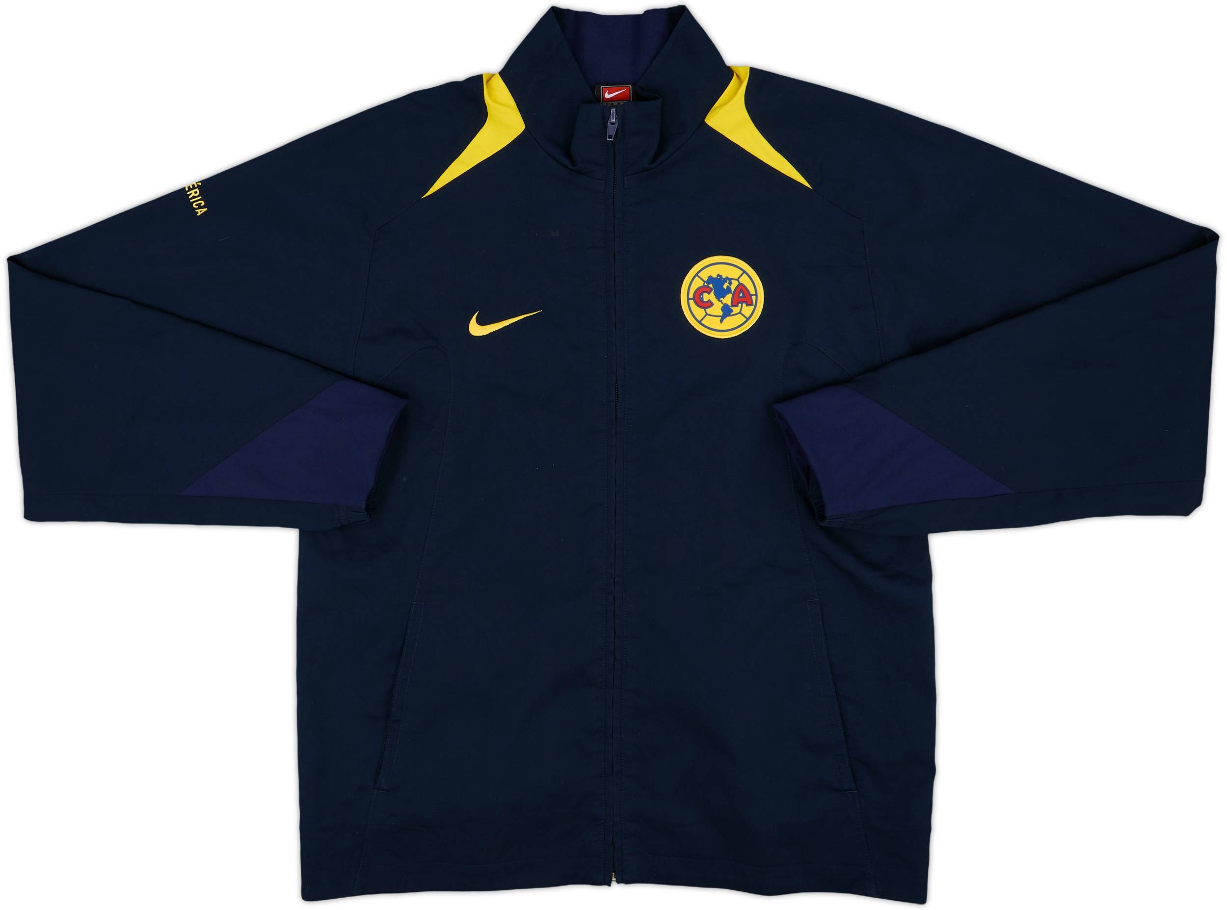 2005-06 Club America Nike Track Jacket - 9/10 - (M)