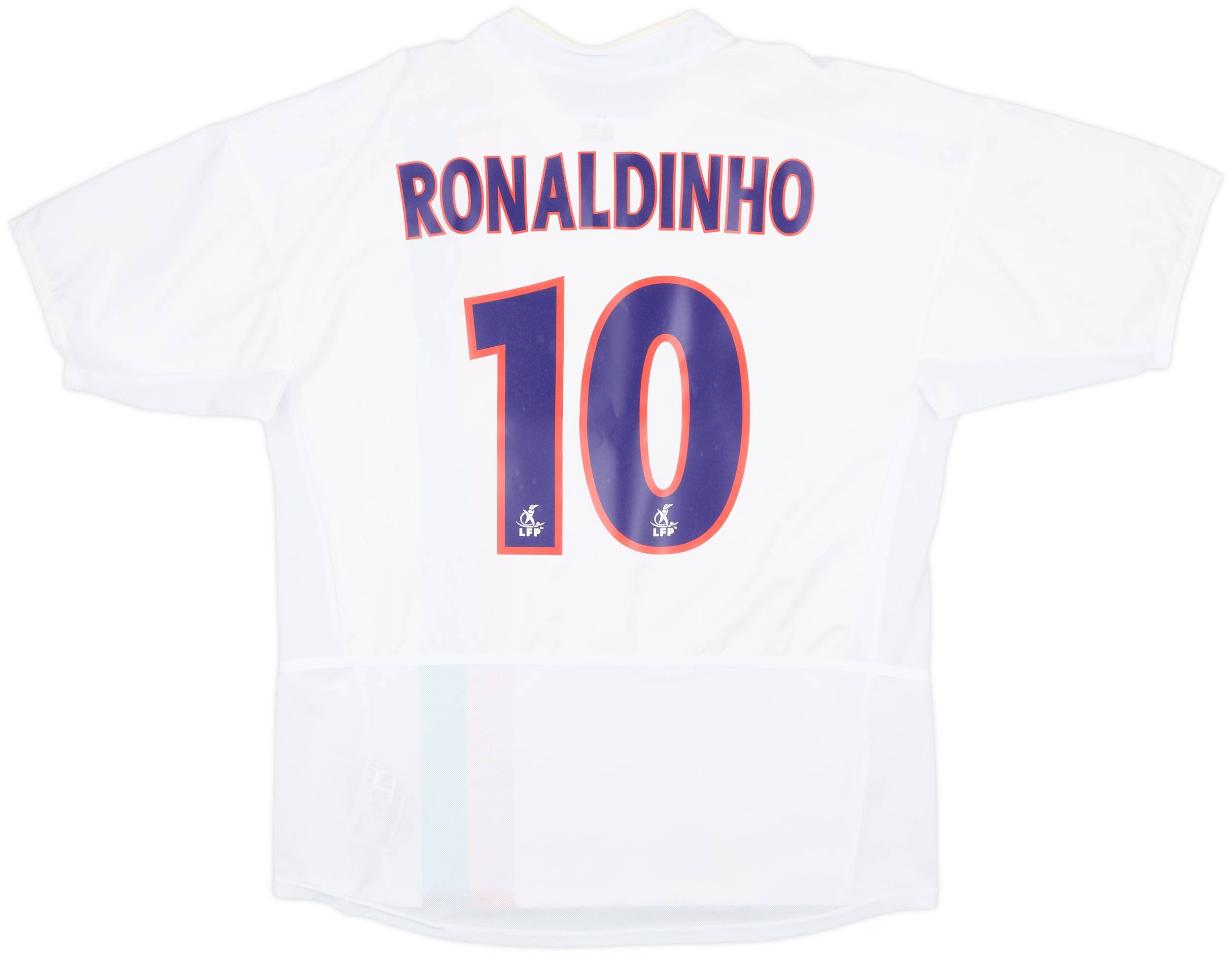 2003-04 Paris Saint-Germain Nike Third Shirt Ronaldinho #10