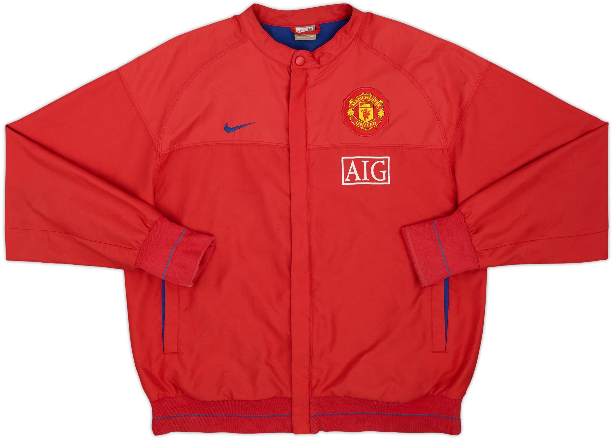2008-09 Manchester United Nike Chaqueta de chándal - 7/10 - (M)