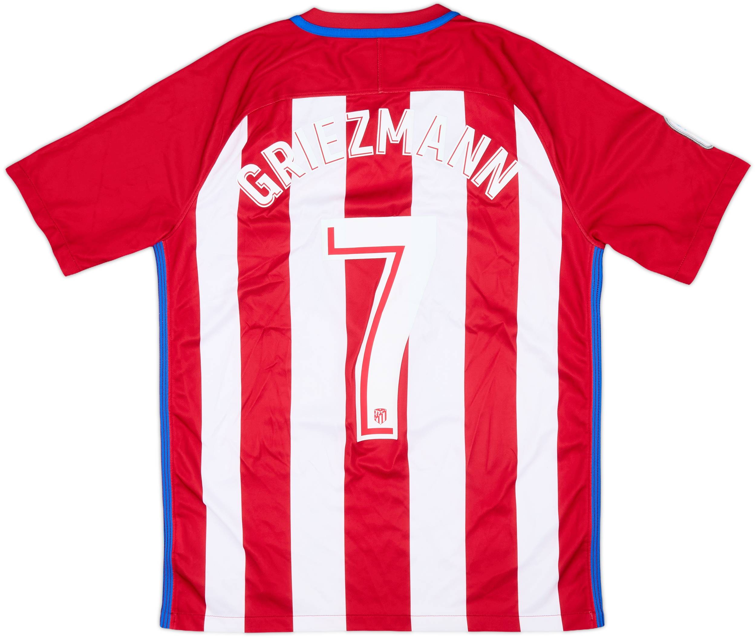 2016-17 Atletico Madrid Home Shirt Griezmann #7 - 9/10 - (M)