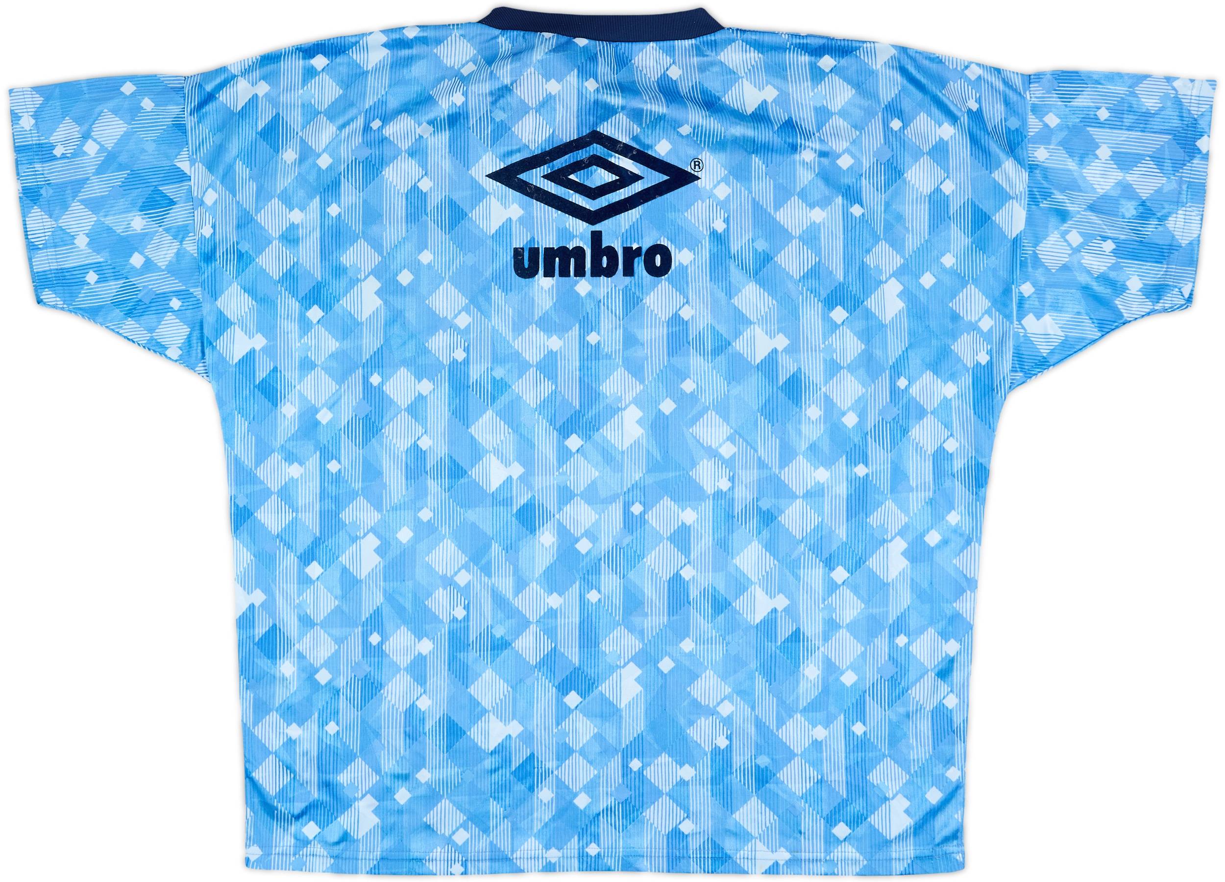 Umbro soccerTシャツ　England 1990-92 England Player Issue Umbro Training Shirt (Hodge) - 8/10