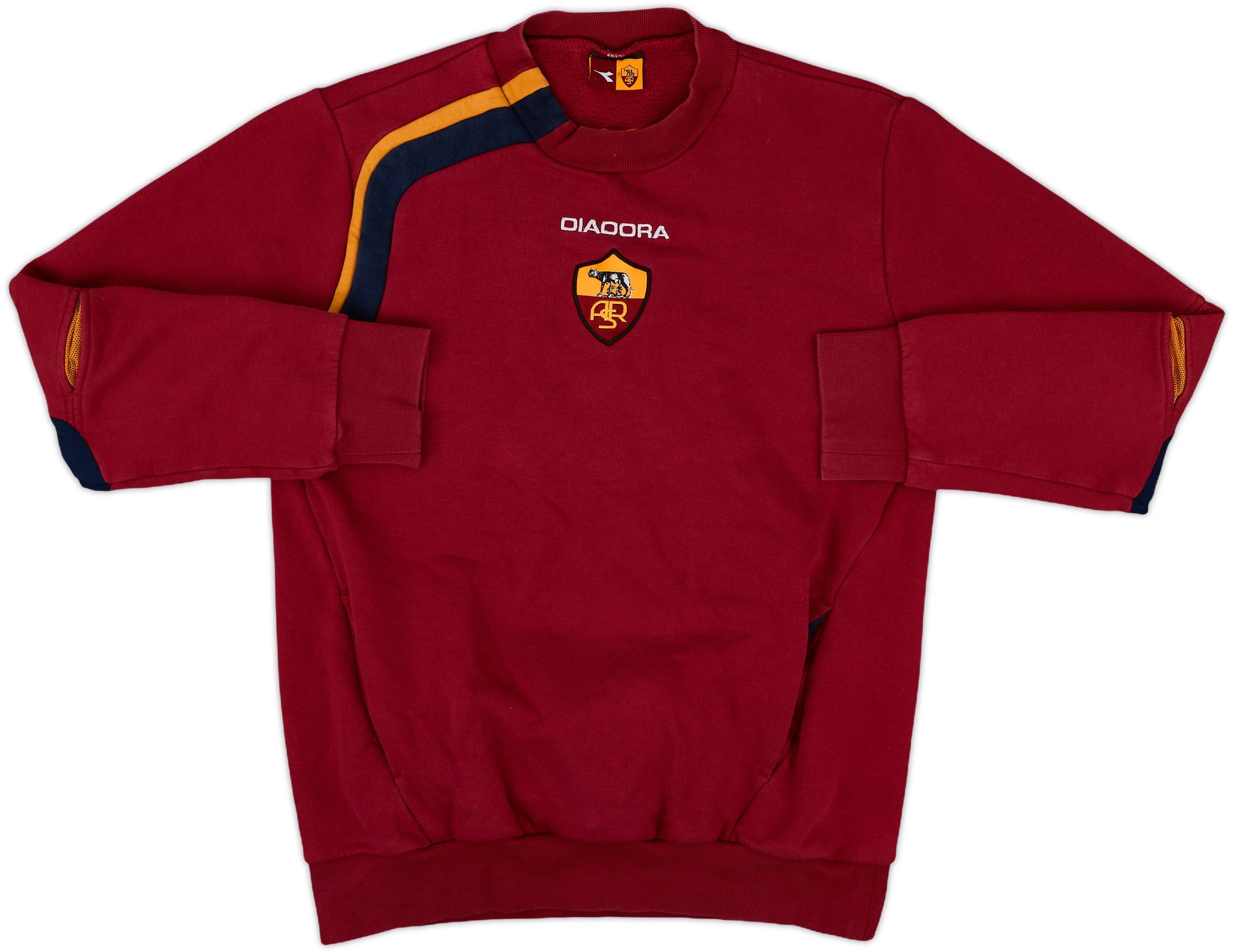 2005-06 Roma Diadora Sweat Top - 8/10 - (S)