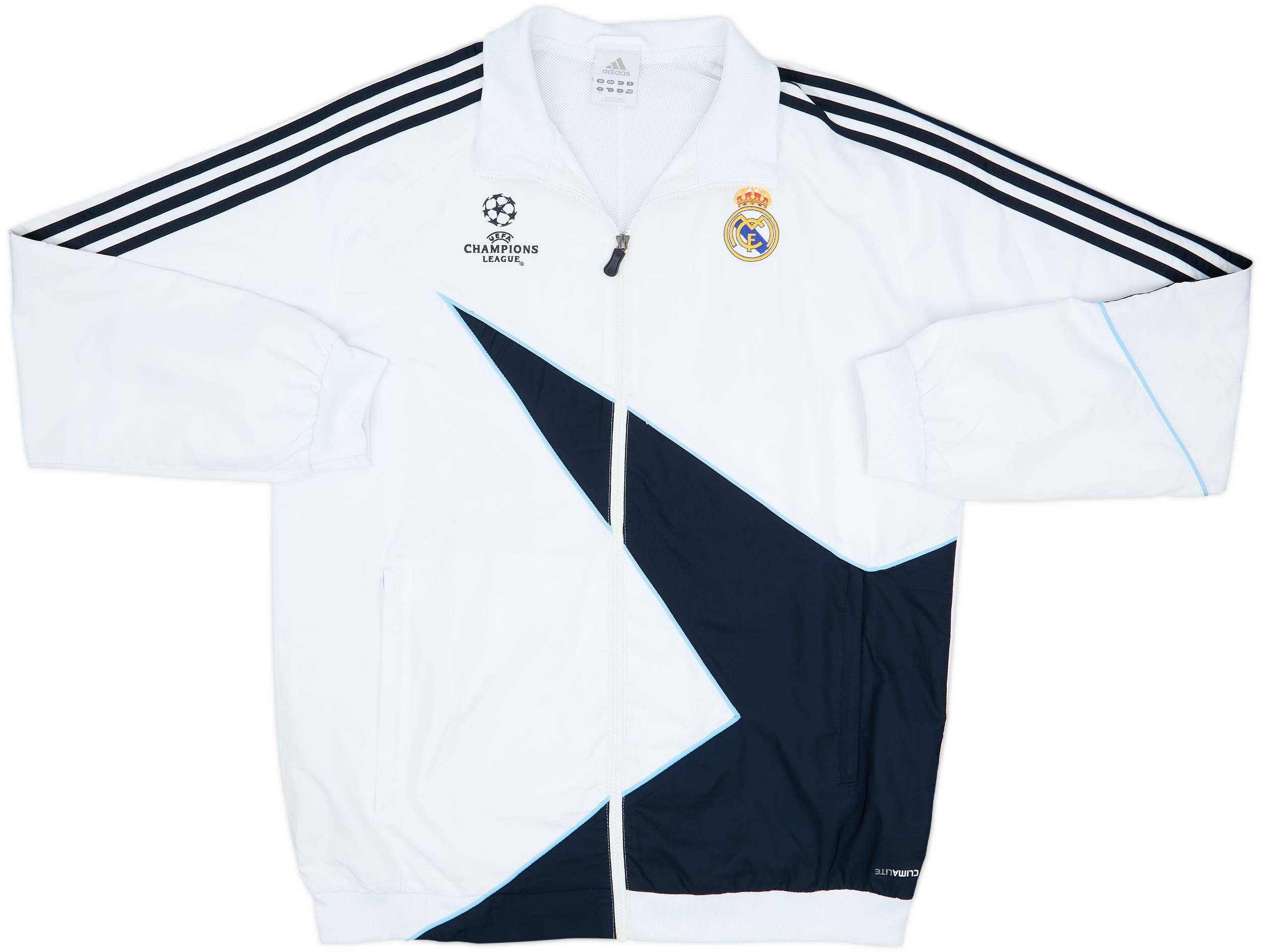 2009-10 Real Madrid adidas CL Track Jacket - 9/10 - (L)
