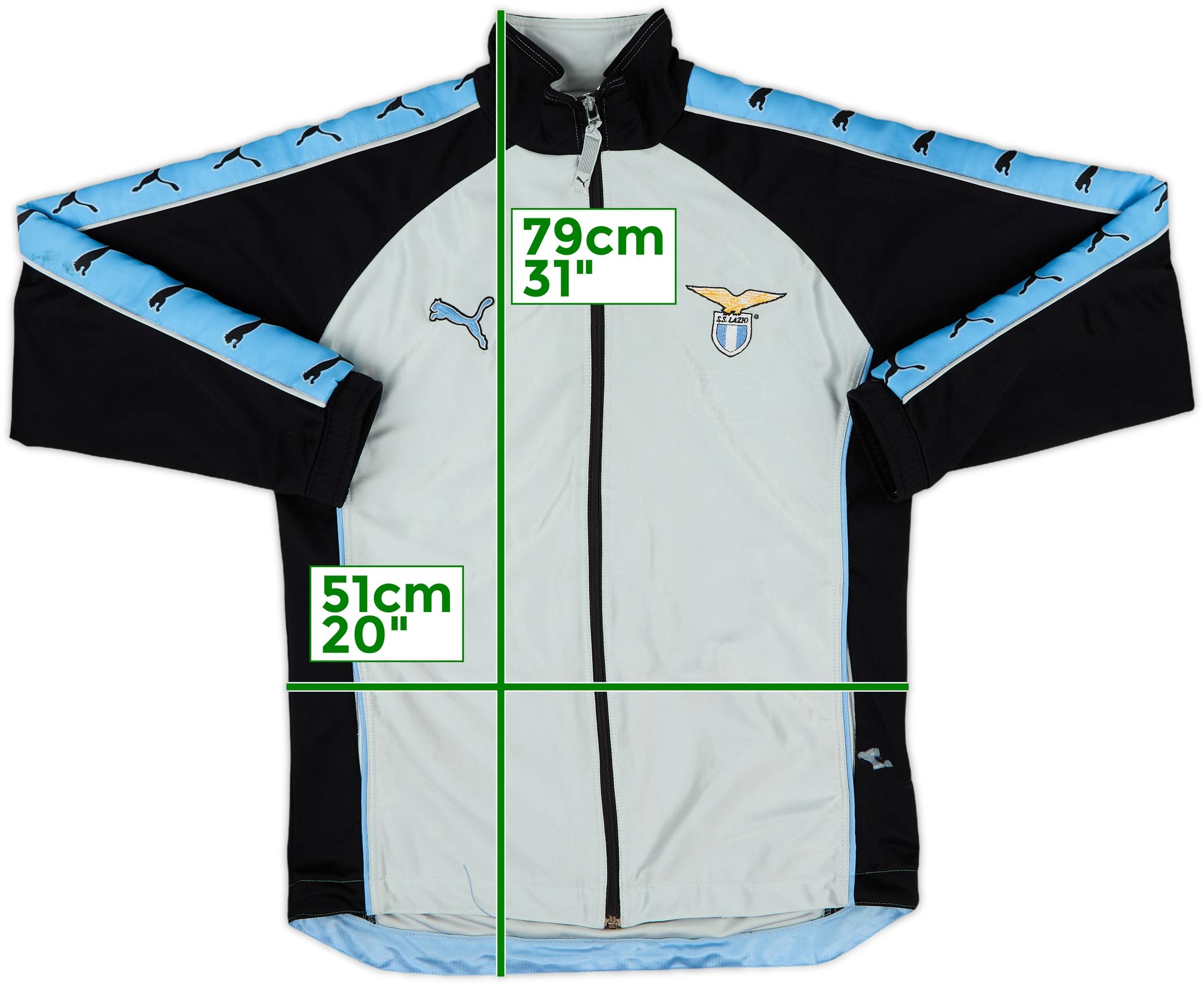 S.S. Lazio Puma ジャージ Lサイズ ネイビー PUMA 「S.S.LAZIO」Track Jacket – memória